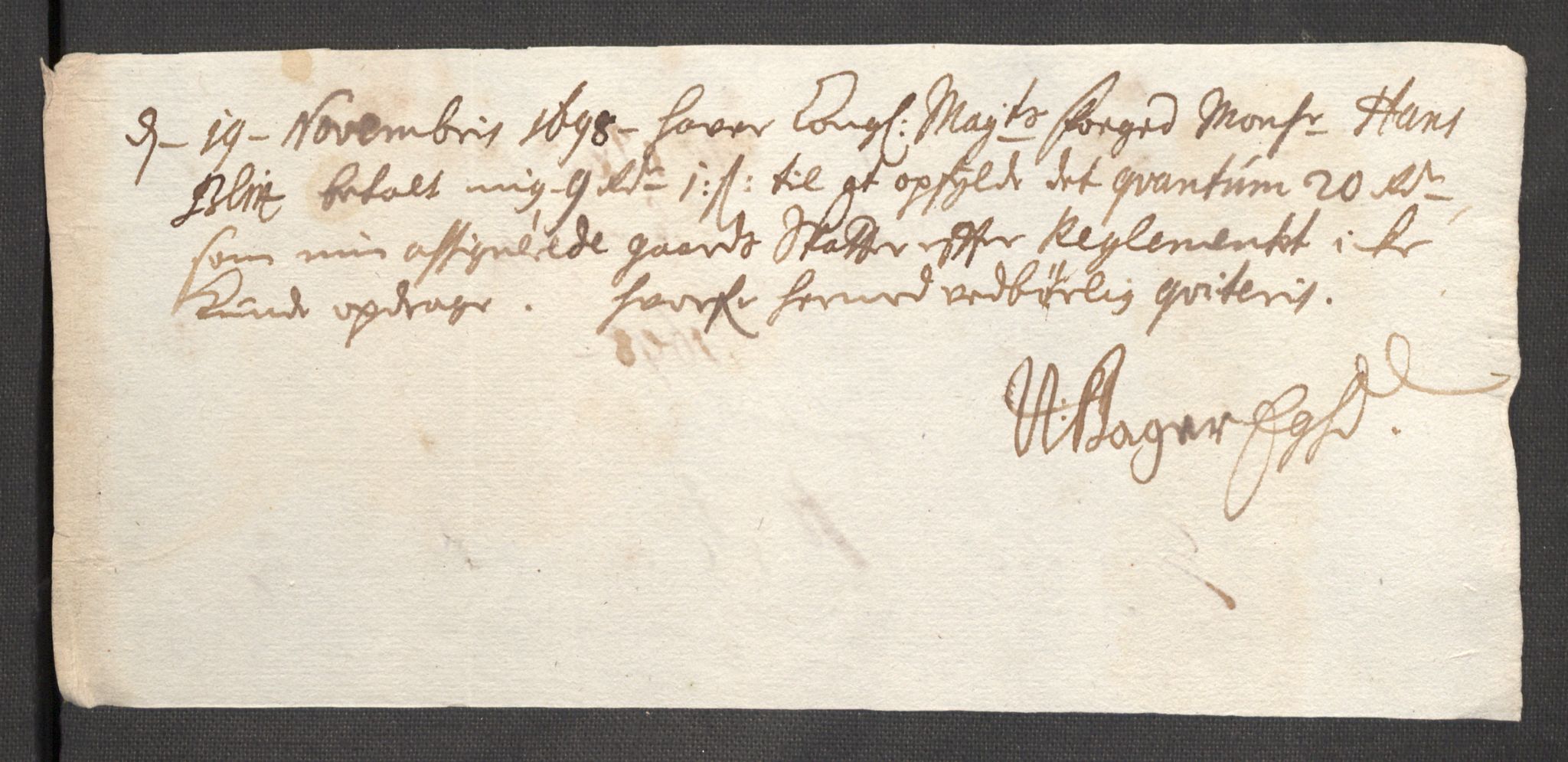 Rentekammeret inntil 1814, Reviderte regnskaper, Fogderegnskap, AV/RA-EA-4092/R52/L3310: Fogderegnskap Sogn, 1698-1699, p. 231