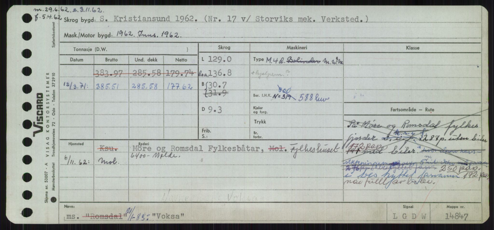 Sjøfartsdirektoratet med forløpere, Skipsmålingen, RA/S-1627/H/Ha/L0006/0002: Fartøy, Sver-Å / Fartøy, U-Å, p. 551