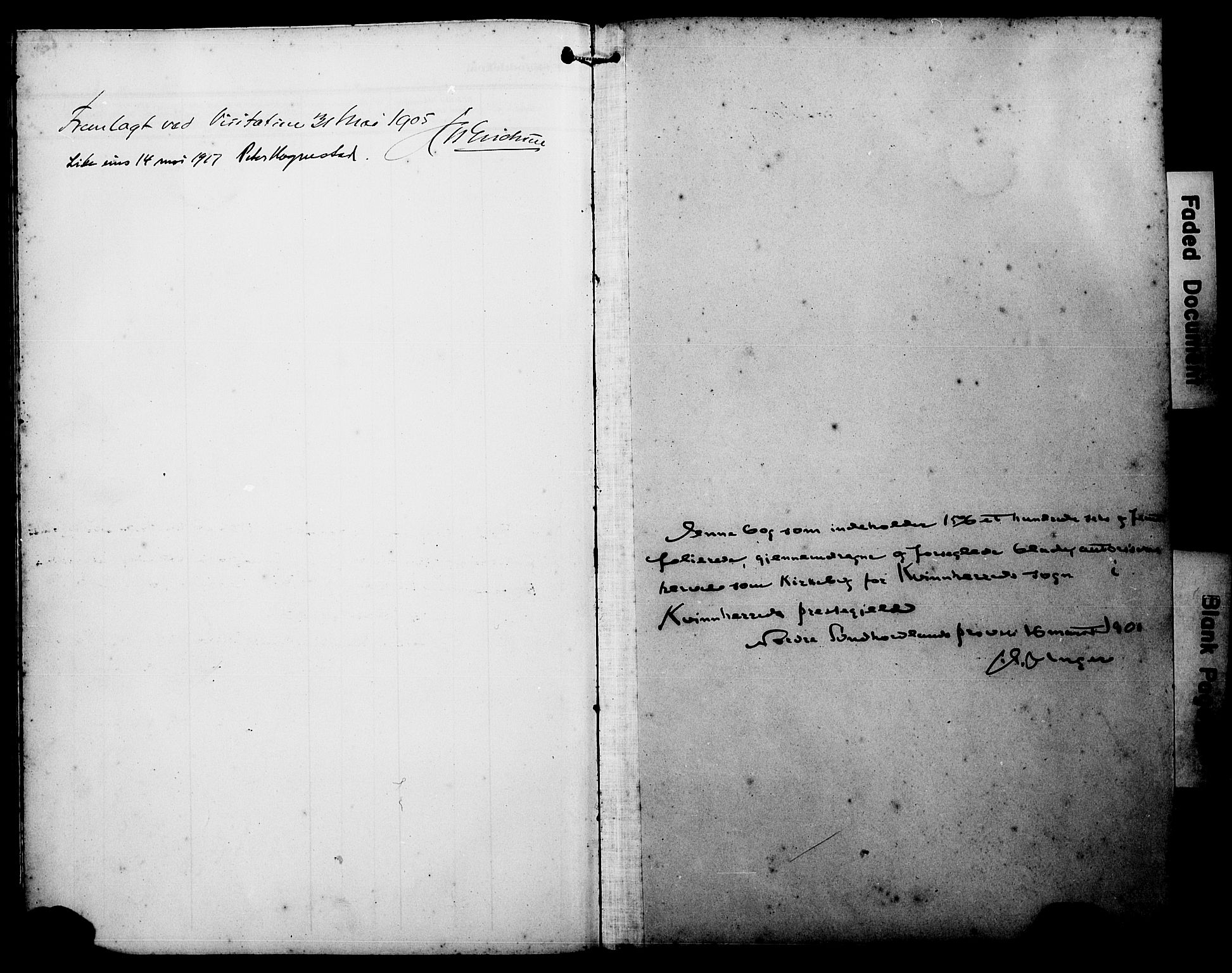 Kvinnherad sokneprestembete, AV/SAB-A-76401/H/Hab: Parish register (copy) no. A 2A, 1901-1911