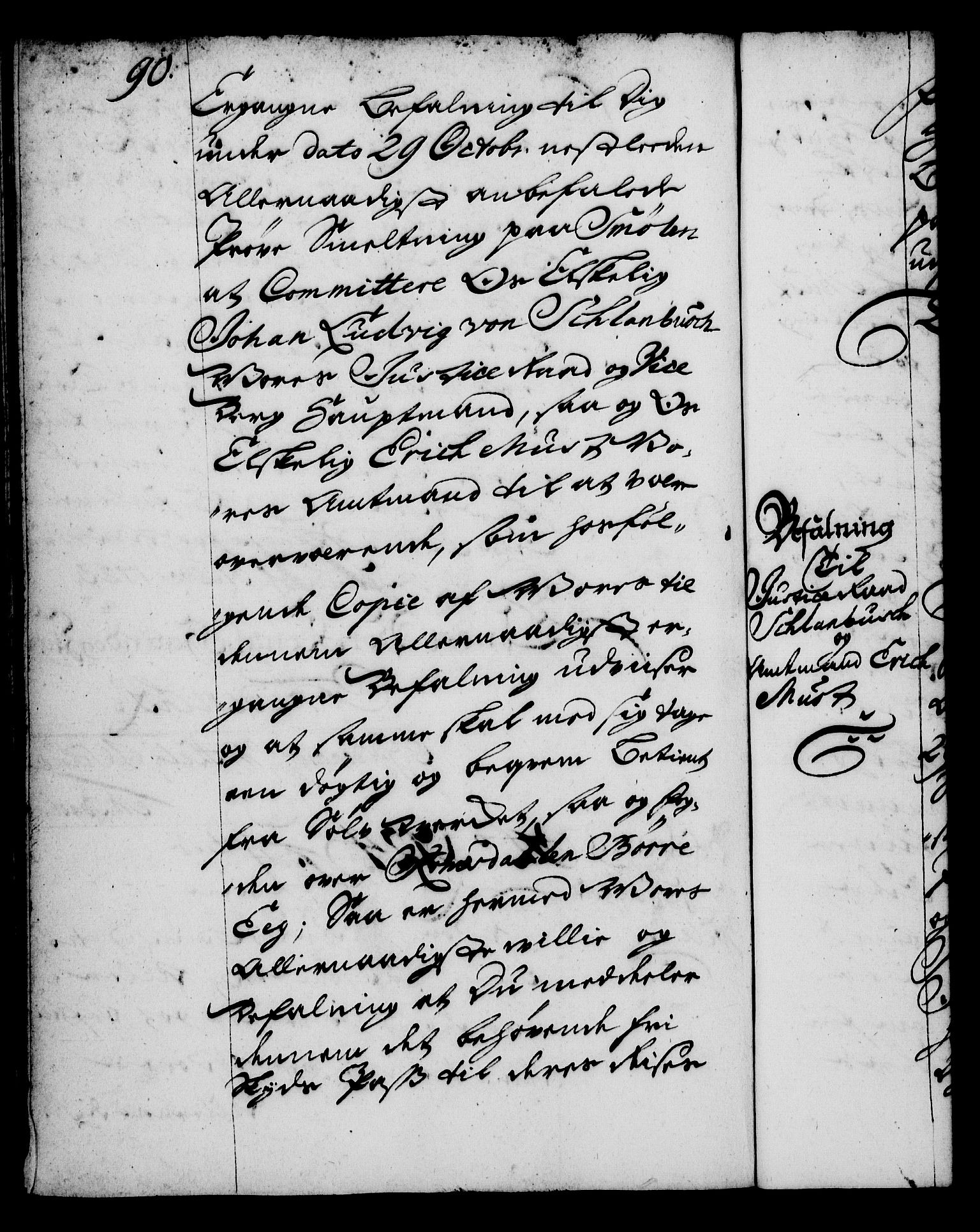 Rentekammeret, Kammerkanselliet, RA/EA-3111/G/Gg/Gga/L0002: Norsk ekspedisjonsprotokoll med register (merket RK 53.2), 1723-1727, p. 90
