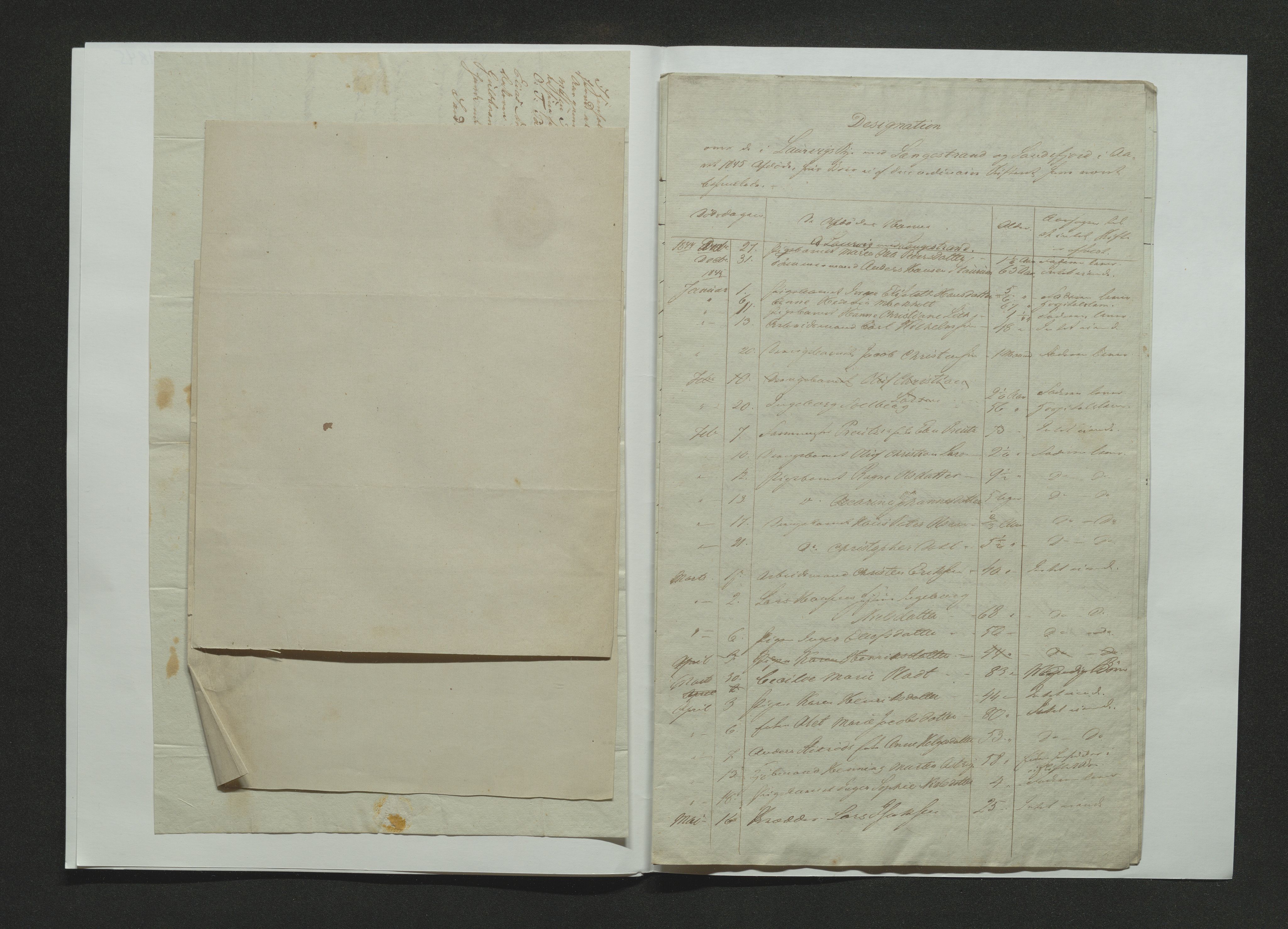 Larvik byfogd, AV/SAKO-A-218/H/Ha/Haa/L0001: Dødsfallfortegnelse, 1830-1864, p. 88