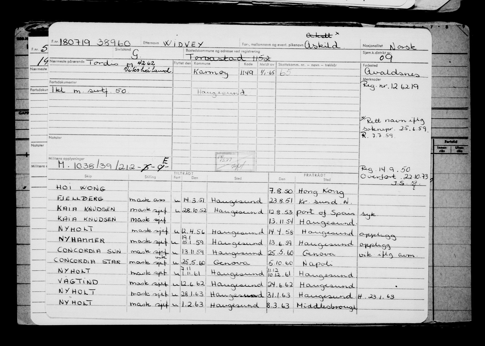 Direktoratet for sjømenn, AV/RA-S-3545/G/Gb/L0170: Hovedkort, 1919, p. 321