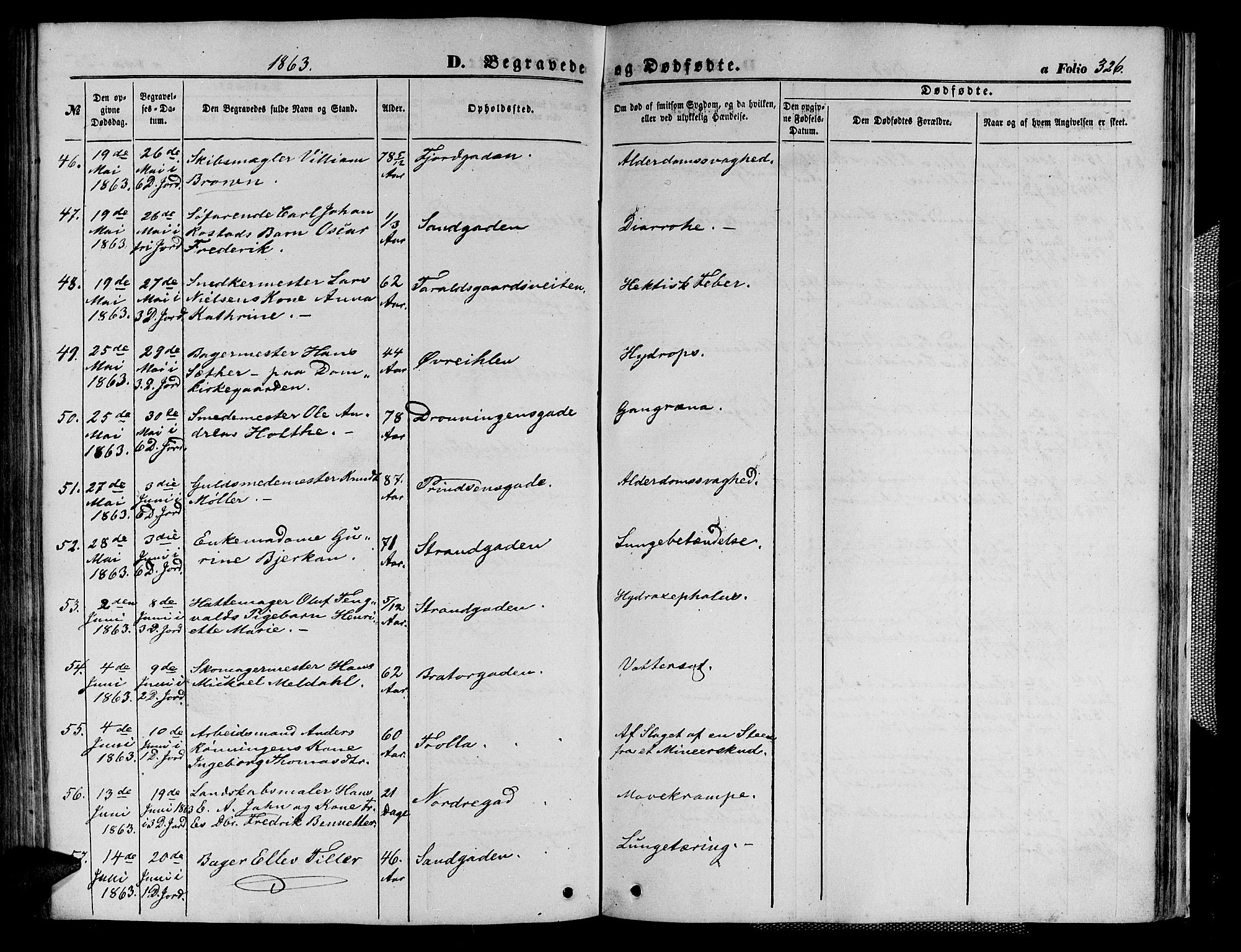 Ministerialprotokoller, klokkerbøker og fødselsregistre - Sør-Trøndelag, AV/SAT-A-1456/602/L0139: Parish register (copy) no. 602C07, 1859-1864, p. 326