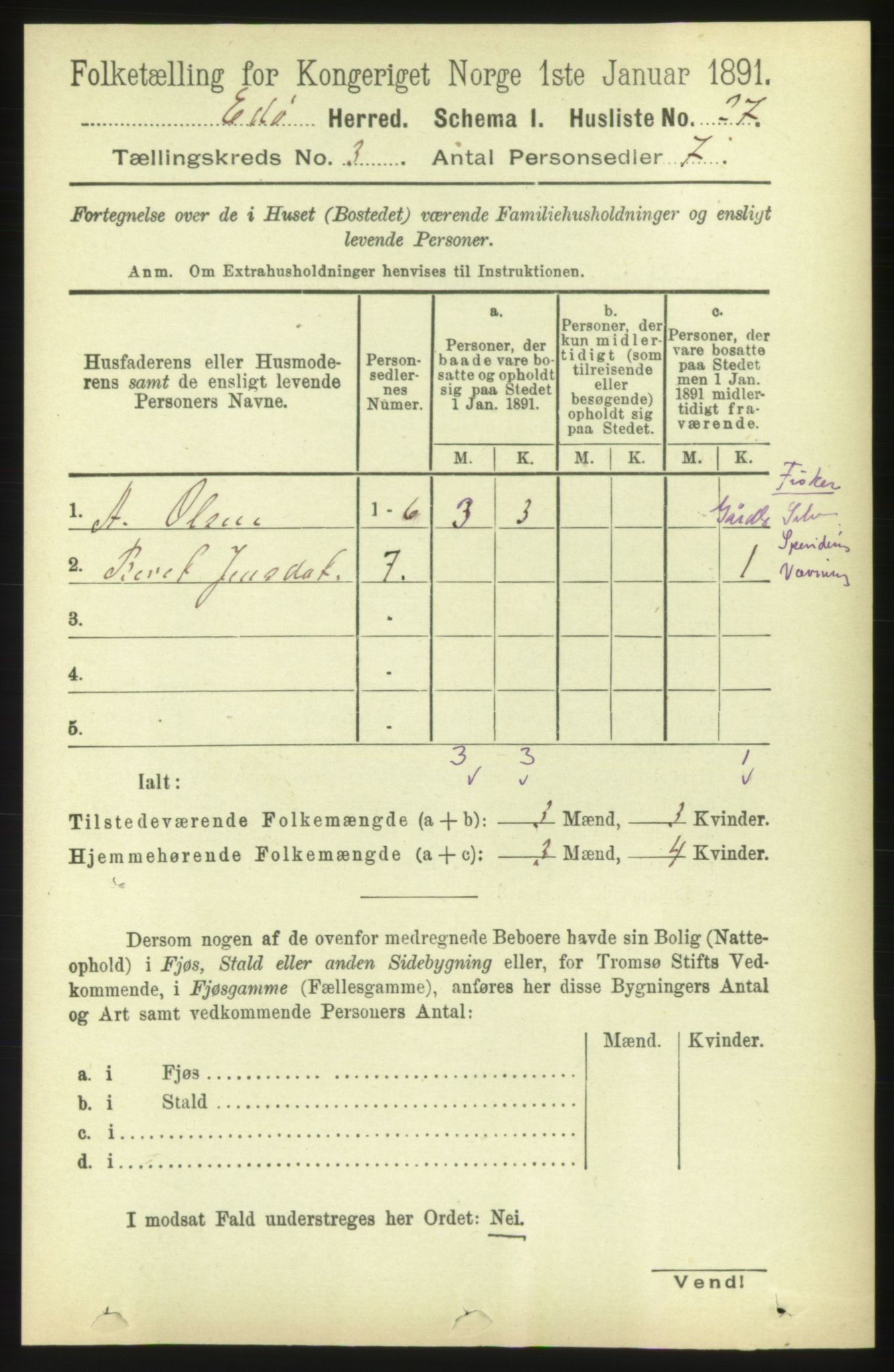 RA, 1891 census for 1573 Edøy, 1891, p. 654