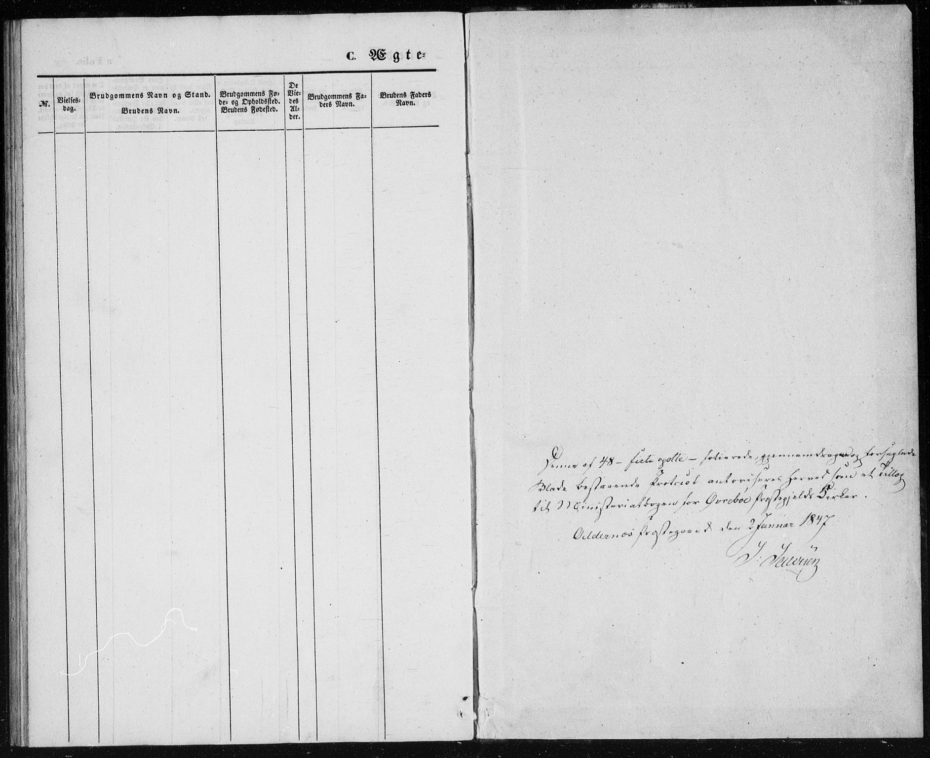 Vennesla sokneprestkontor, SAK/1111-0045/Fa/Fac/L0006: Parish register (official) no. A 6, 1846-1855