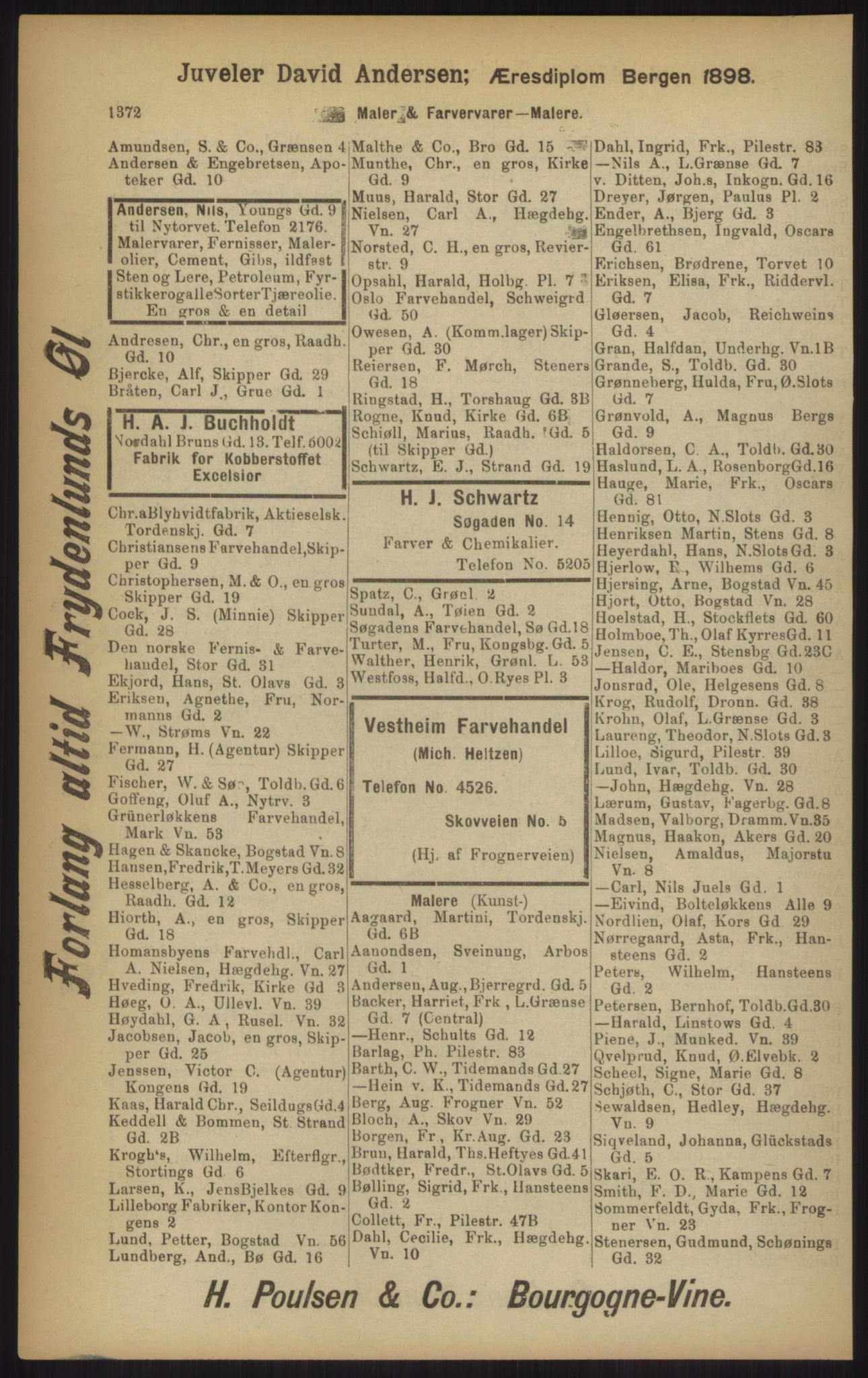 Kristiania/Oslo adressebok, PUBL/-, 1902, p. 1372