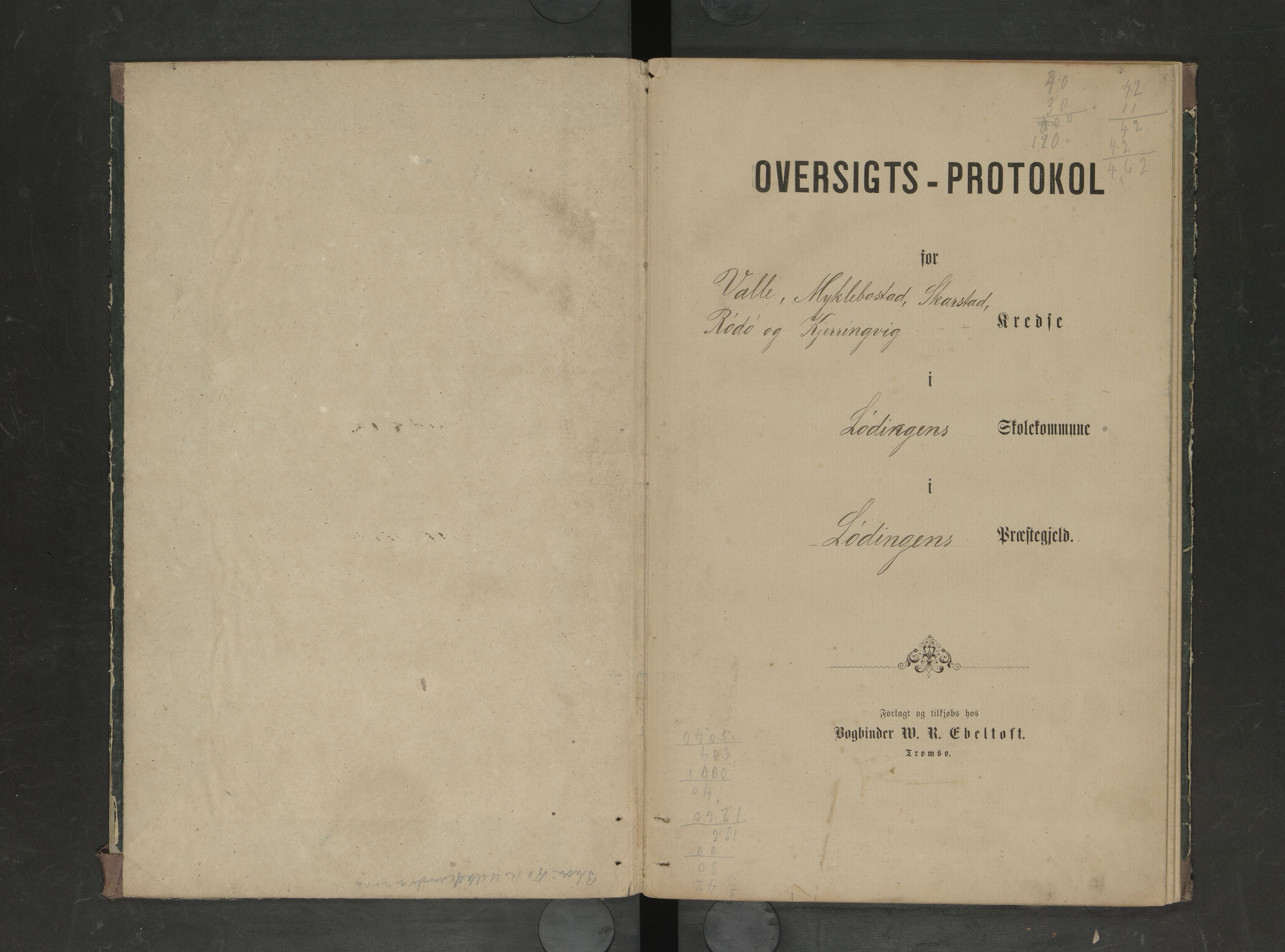 Lødingen kommune. Ymse skolekretser, AIN/K-18510.510.04/F/Fc/L0006: Kjerringvik/Myklebostad/Rødø/Skarstad/Valle, 1878-1885