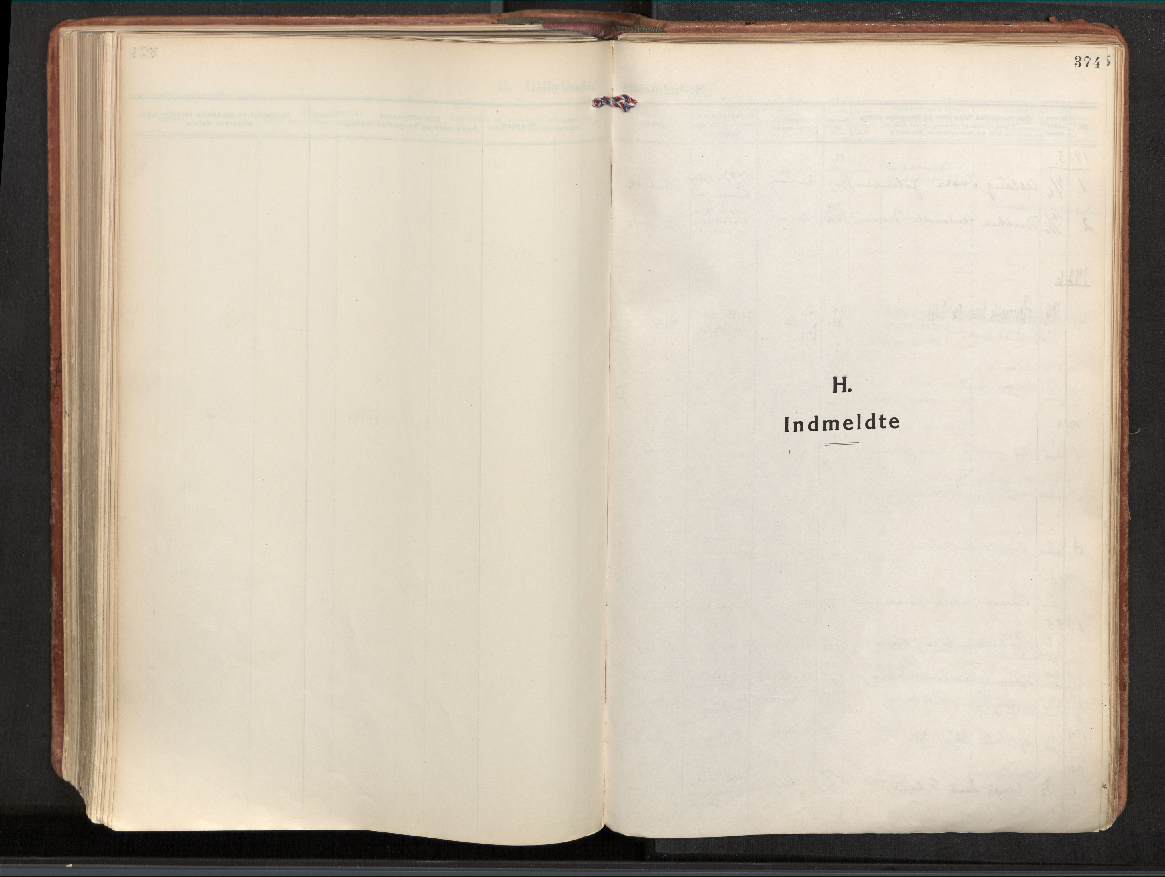 Ministerialprotokoller, klokkerbøker og fødselsregistre - Nordland, SAT/A-1459/839/L0570: Parish register (official) no. 839A07, 1923-1942, p. 374