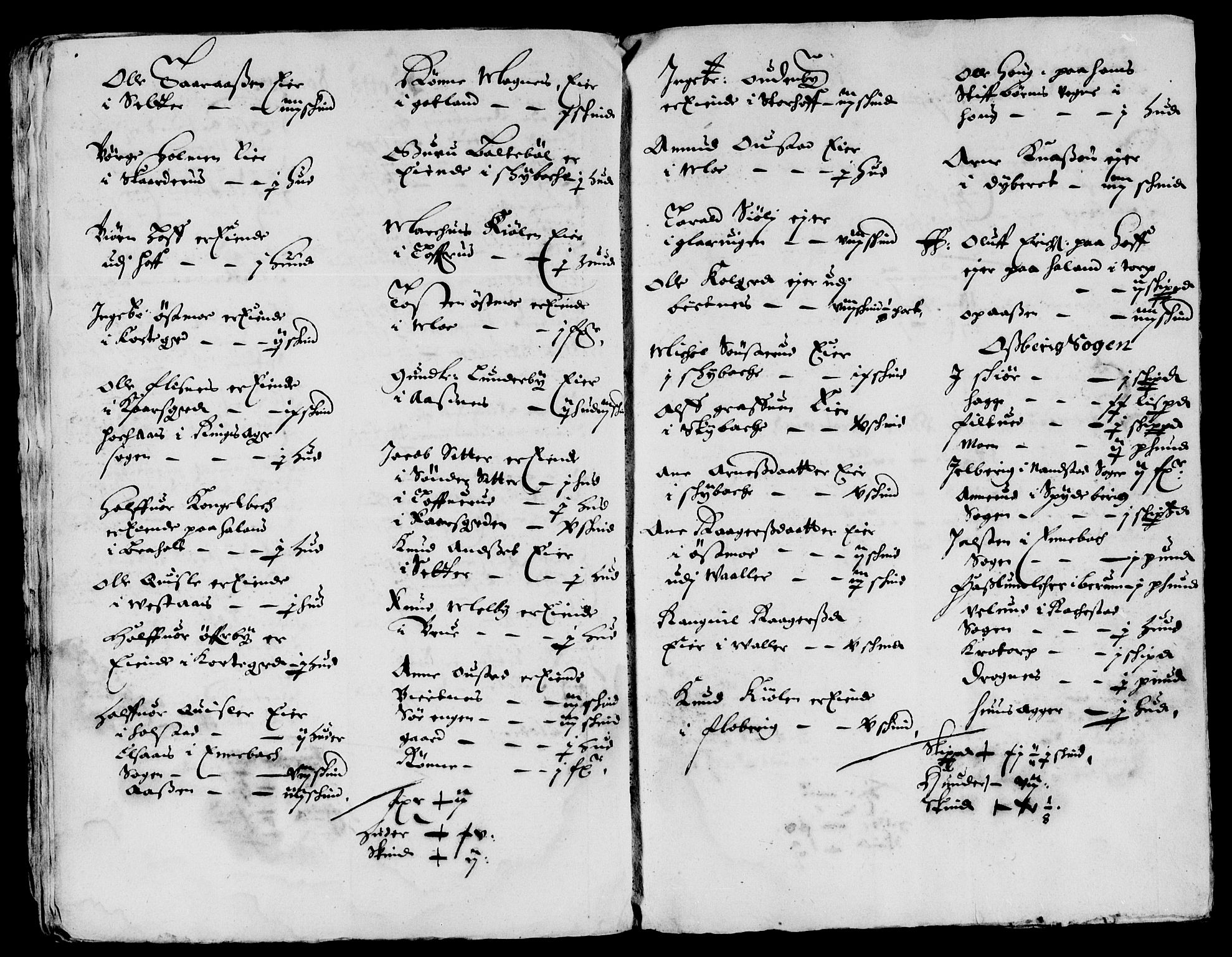 Rentekammeret inntil 1814, Reviderte regnskaper, Lensregnskaper, AV/RA-EA-5023/R/Rb/Rba/L0229: Akershus len, 1654-1656