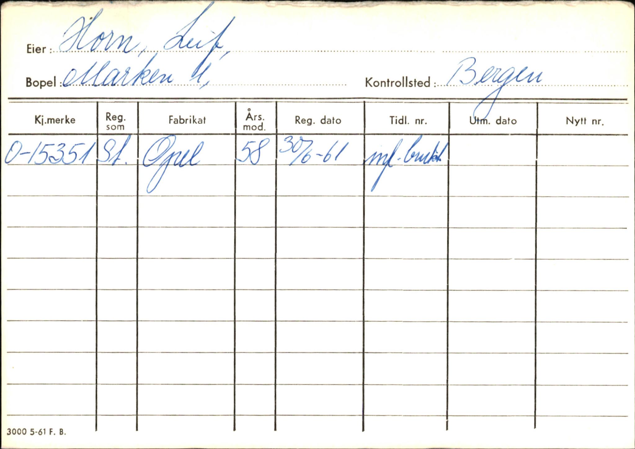 Statens vegvesen, Hordaland vegkontor, AV/SAB-A-5201/2/Hb/L0015: O-eierkort H-I, 1920-1971, p. 44