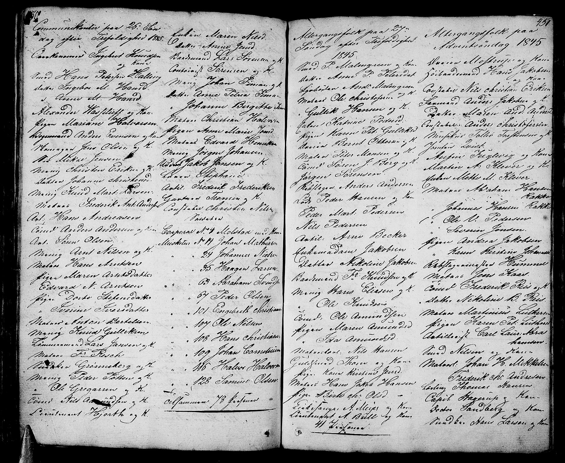 Stavern kirkebøker, AV/SAKO-A-318/F/Fa/L0004: Parish register (official) no. 4, 1809-1816, p. 450-451