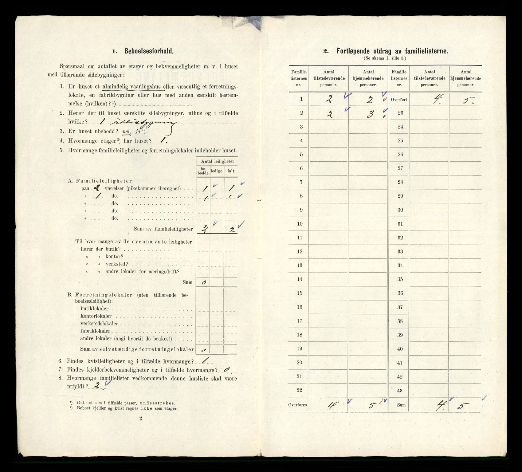 RA, 1910 census for Kragerø, 1910, p. 1883