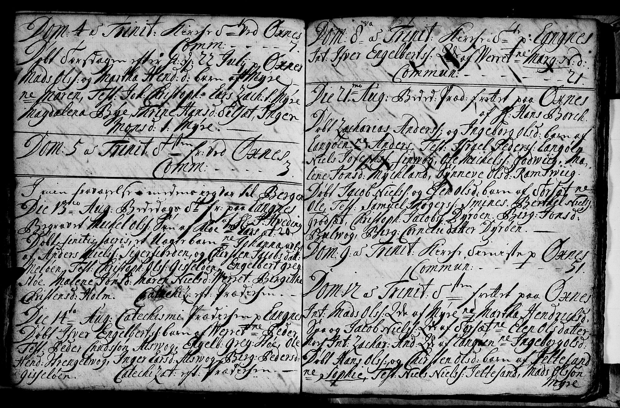 Ministerialprotokoller, klokkerbøker og fødselsregistre - Nordland, AV/SAT-A-1459/893/L1328: Parish register (official) no. 893A01, 1718-1749