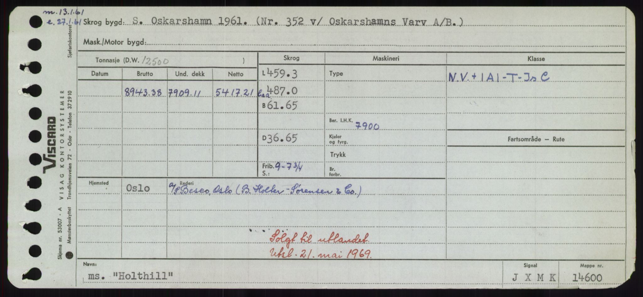 Sjøfartsdirektoratet med forløpere, Skipsmålingen, AV/RA-S-1627/H/Hd/L0017: Fartøy, Holi-Hå, p. 35