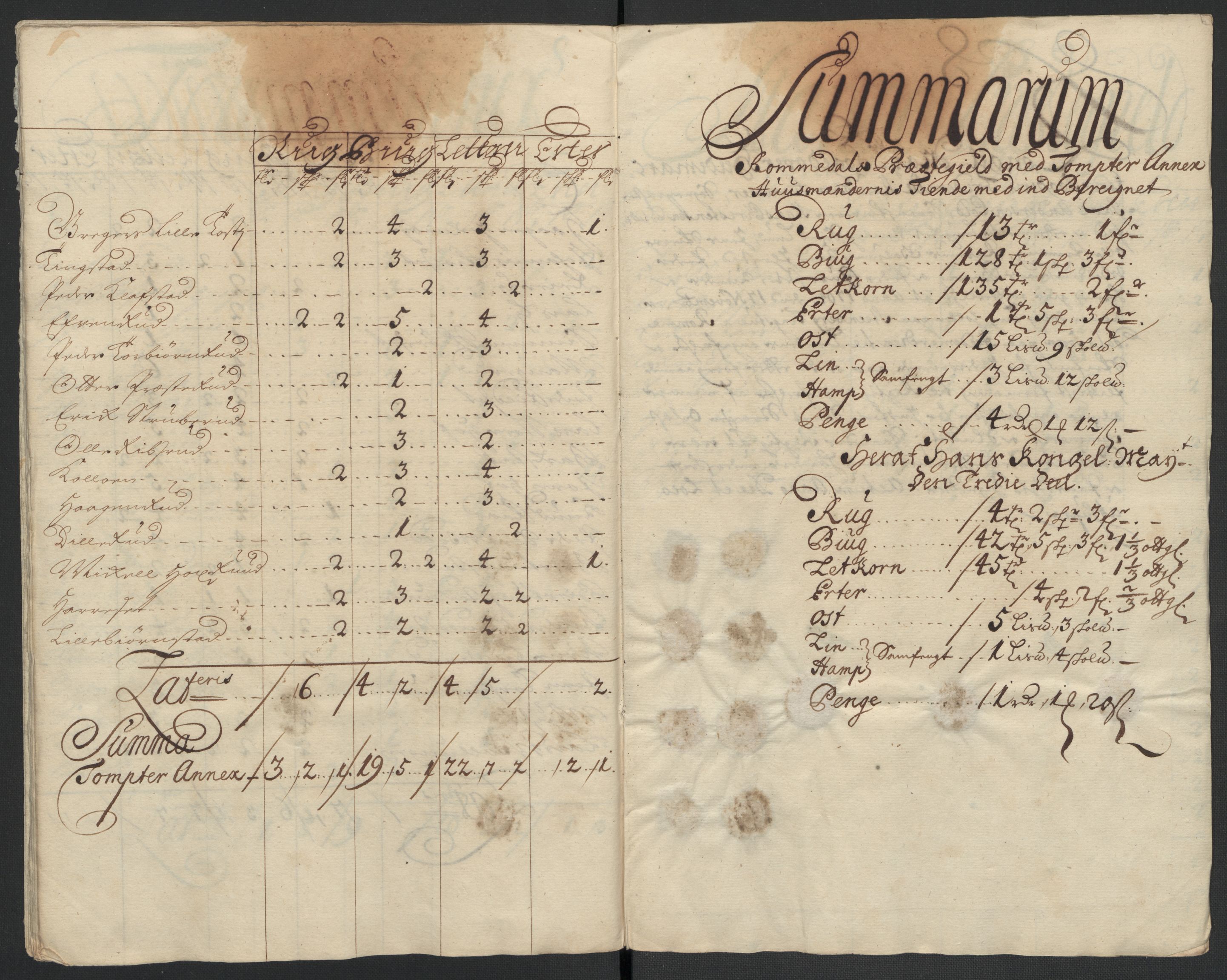 Rentekammeret inntil 1814, Reviderte regnskaper, Fogderegnskap, RA/EA-4092/R16/L1041: Fogderegnskap Hedmark, 1703-1704, p. 257