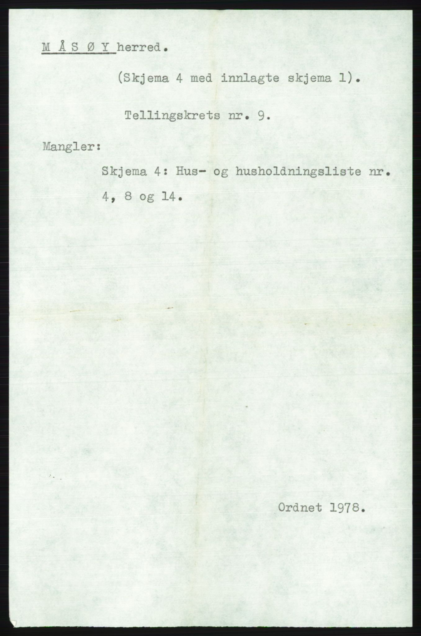 SATØ, 1920 census for Måsøy, 1920, p. 4421