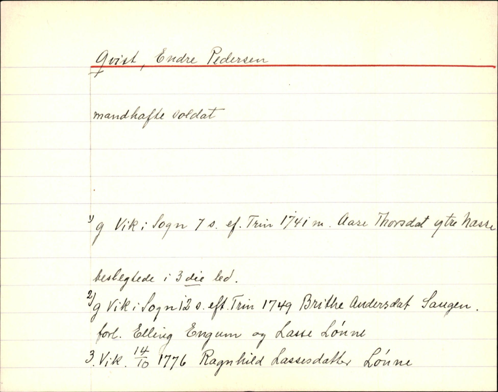 Sollied, Olaf og Thora - samlinger, AV/SAB-SAB/DA-0401/01/L0047: Registerkort skuff 8, Ols - Røyen, p. 2010