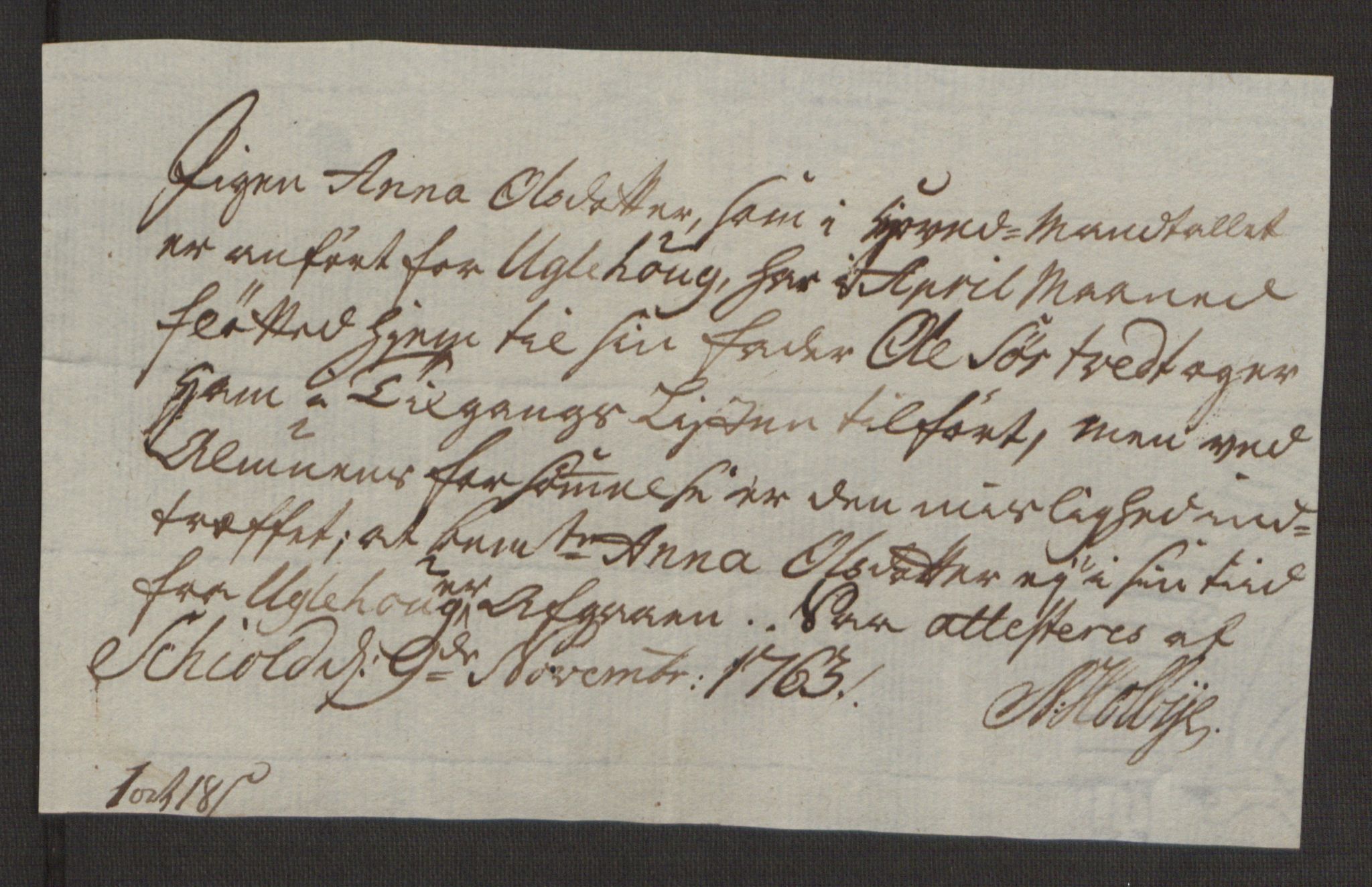 Rentekammeret inntil 1814, Reviderte regnskaper, Hovedkasseregnskaper, AV/RA-EA-4065/Rf/L0072b: Ekstraskatteregnskap, 1762, p. 263