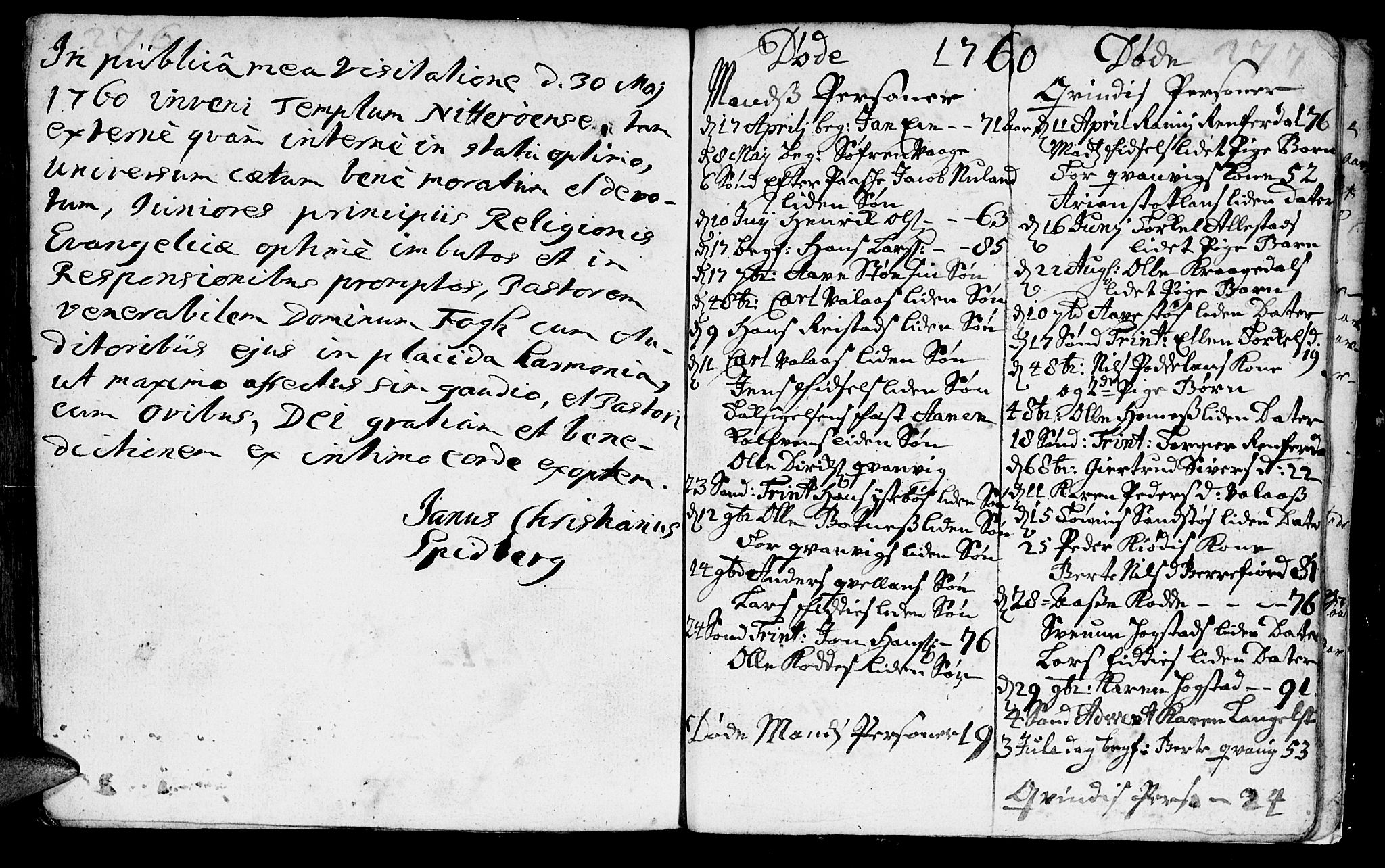 Flekkefjord sokneprestkontor, SAK/1111-0012/F/Fa/Fab/L0001: Parish register (official) no. A 1, 1750-1780, p. 276-277