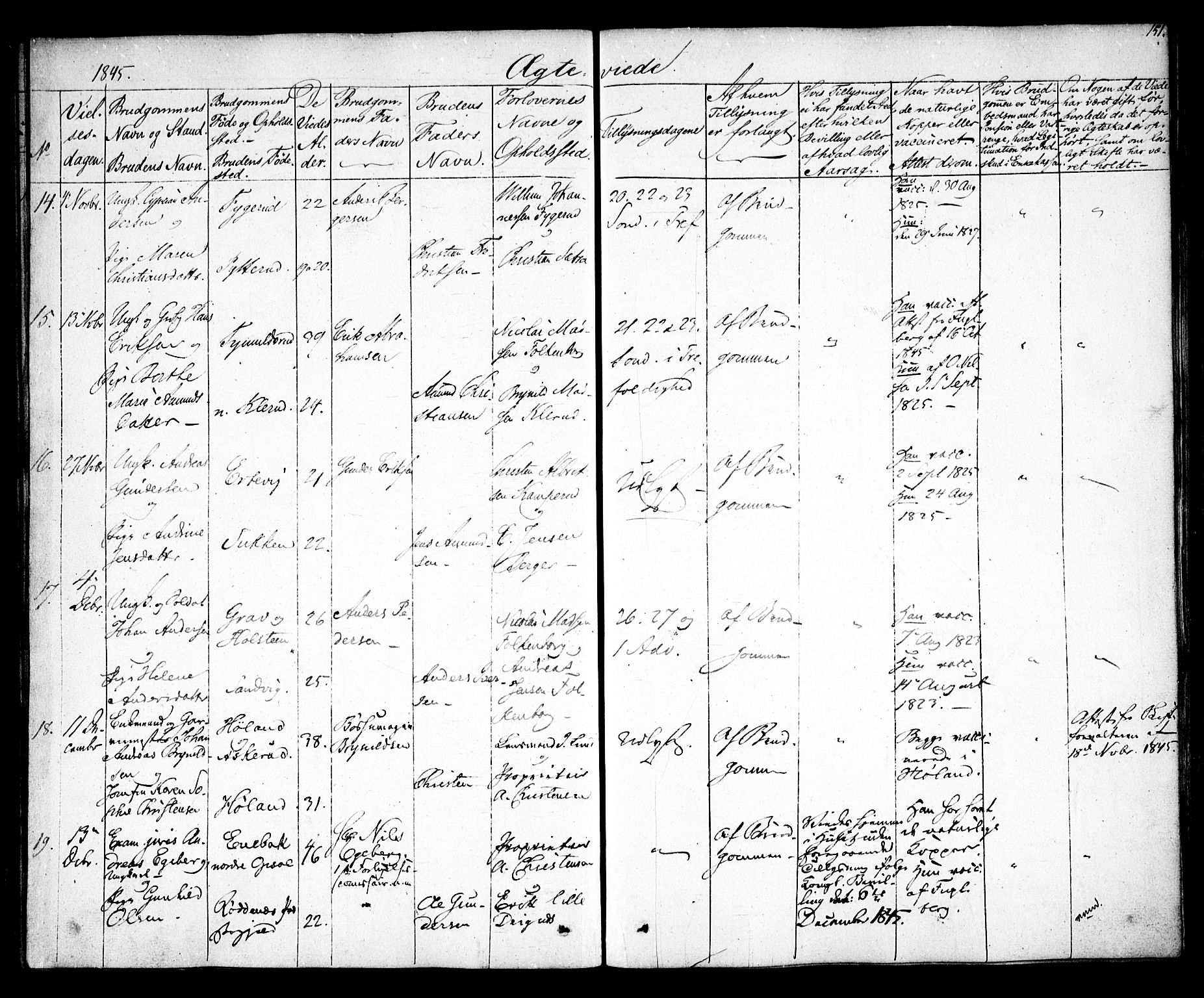 Rødenes prestekontor Kirkebøker, SAO/A-2005/F/Fa/L0005: Parish register (official) no. I 5, 1838-1849, p. 151