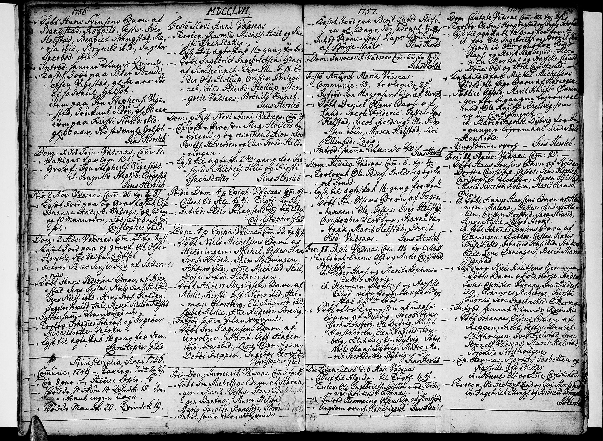 Ministerialprotokoller, klokkerbøker og fødselsregistre - Nordland, AV/SAT-A-1459/810/L0137: Parish register (official) no. 810A01, 1752-1817, p. 10
