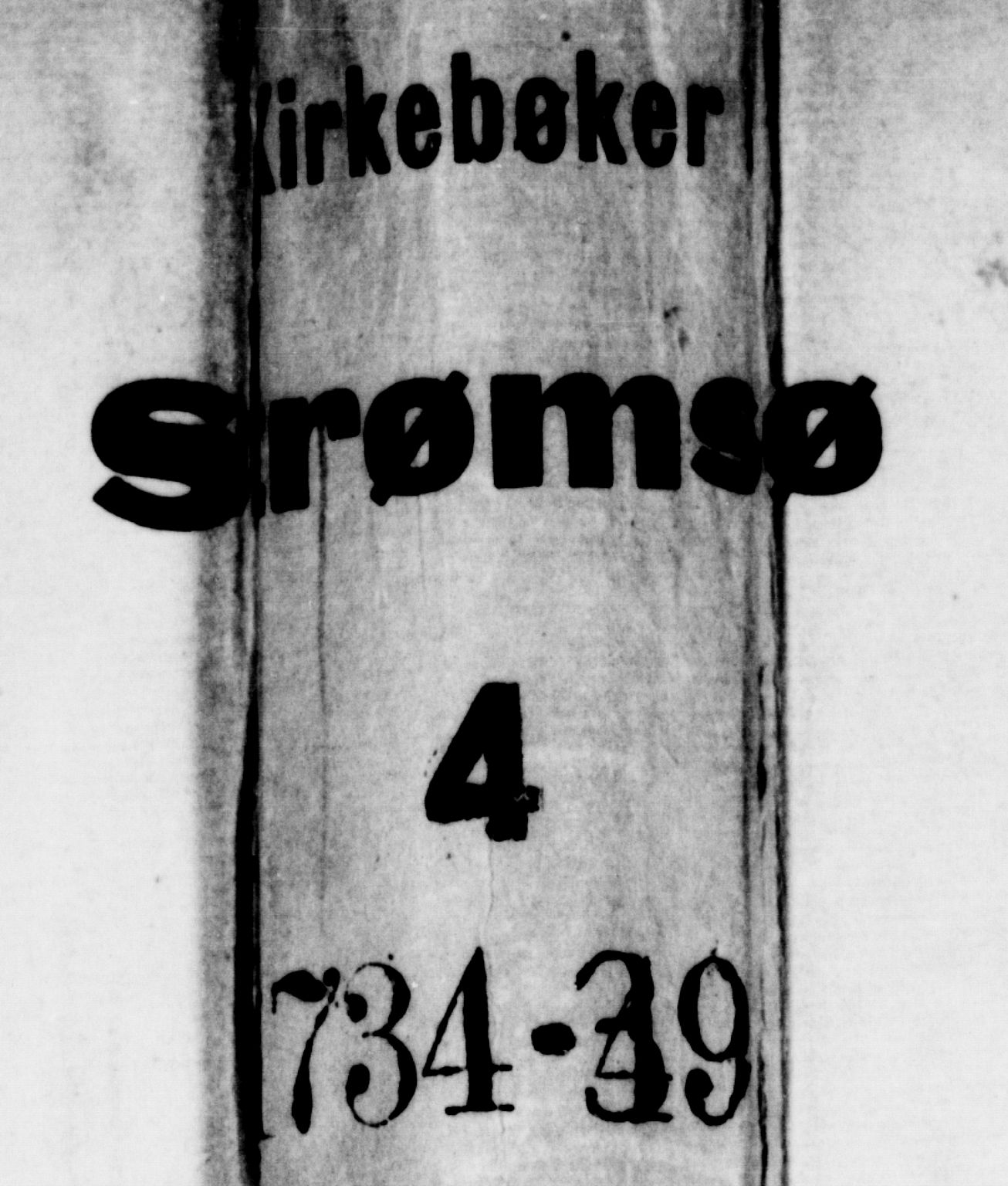 Strømsø kirkebøker, AV/SAKO-A-246/F/Fa/L0005: Parish register (official) no. I 5, 1734-1739