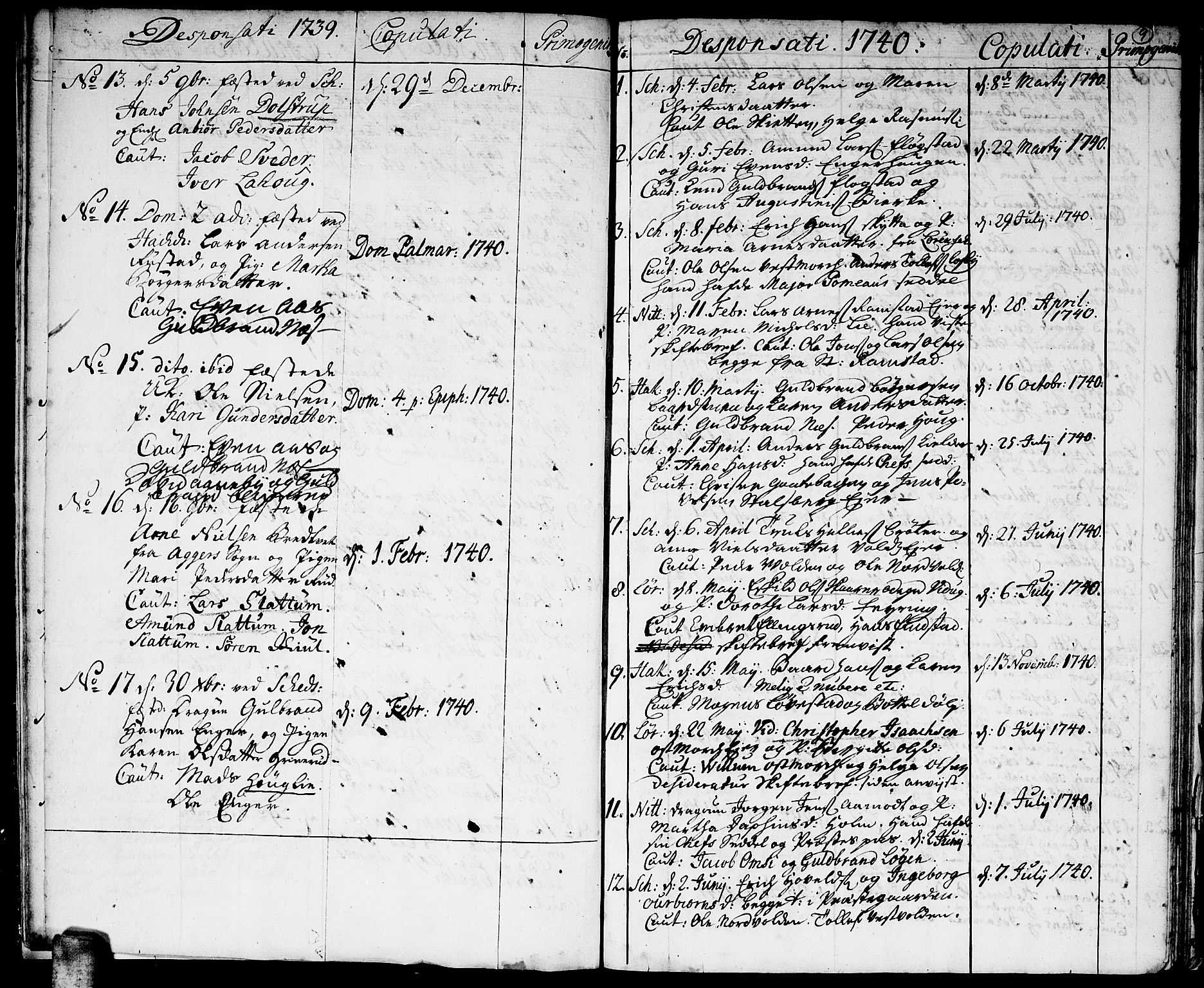 Skedsmo prestekontor Kirkebøker, SAO/A-10033a/F/Fa/L0004: Parish register (official) no. I 4, 1737-1768, p. 9