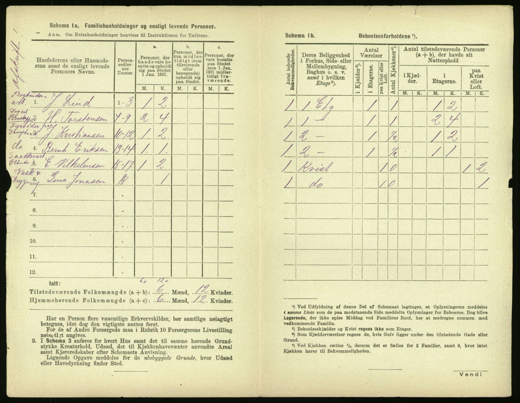 RA, 1891 census for 0301 Kristiania, 1891, p. 18356