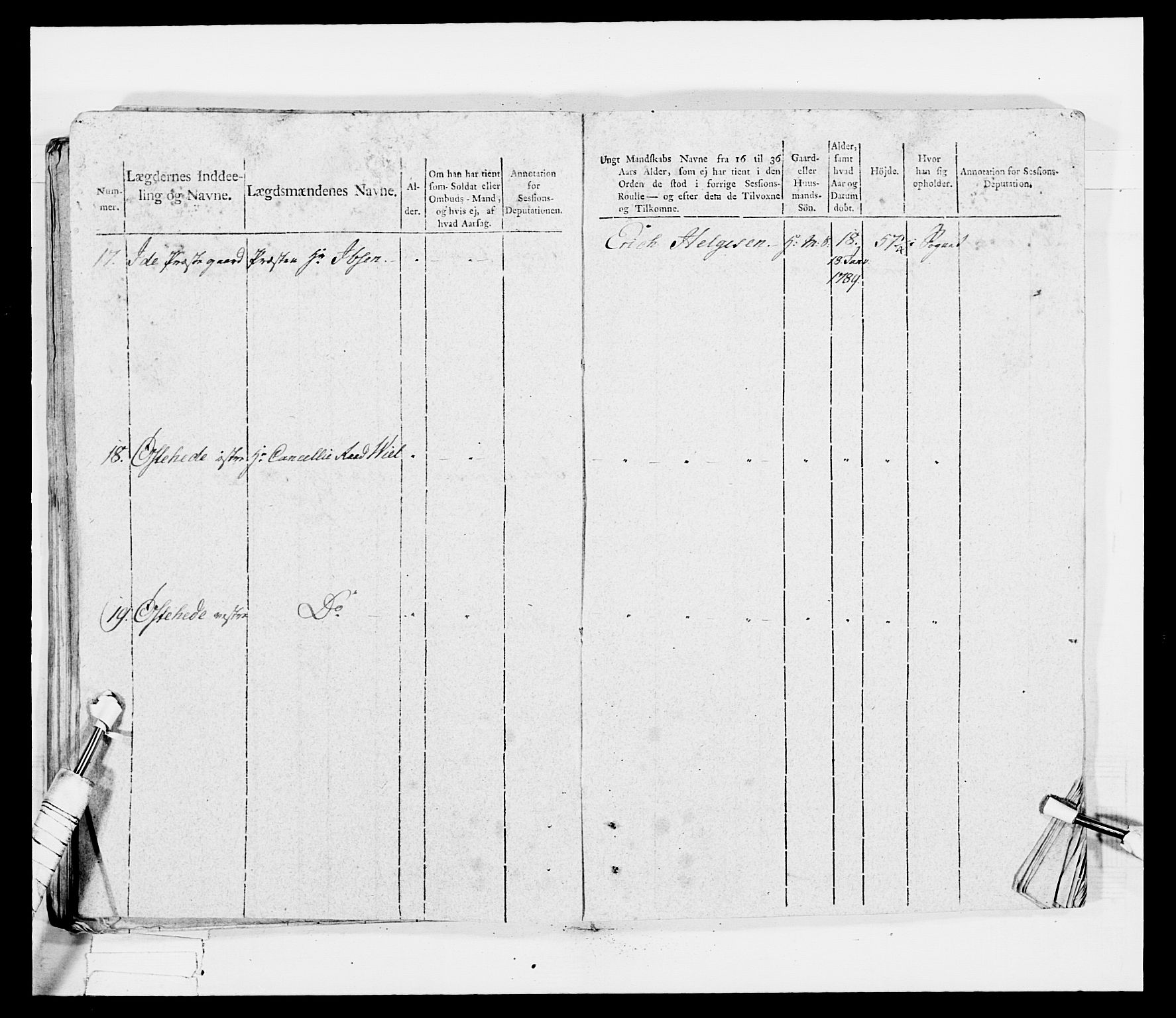 Generalitets- og kommissariatskollegiet, Det kongelige norske kommissariatskollegium, AV/RA-EA-5420/E/Eh/L0030a: Sønnafjelske gevorbne infanteriregiment, 1807, p. 306