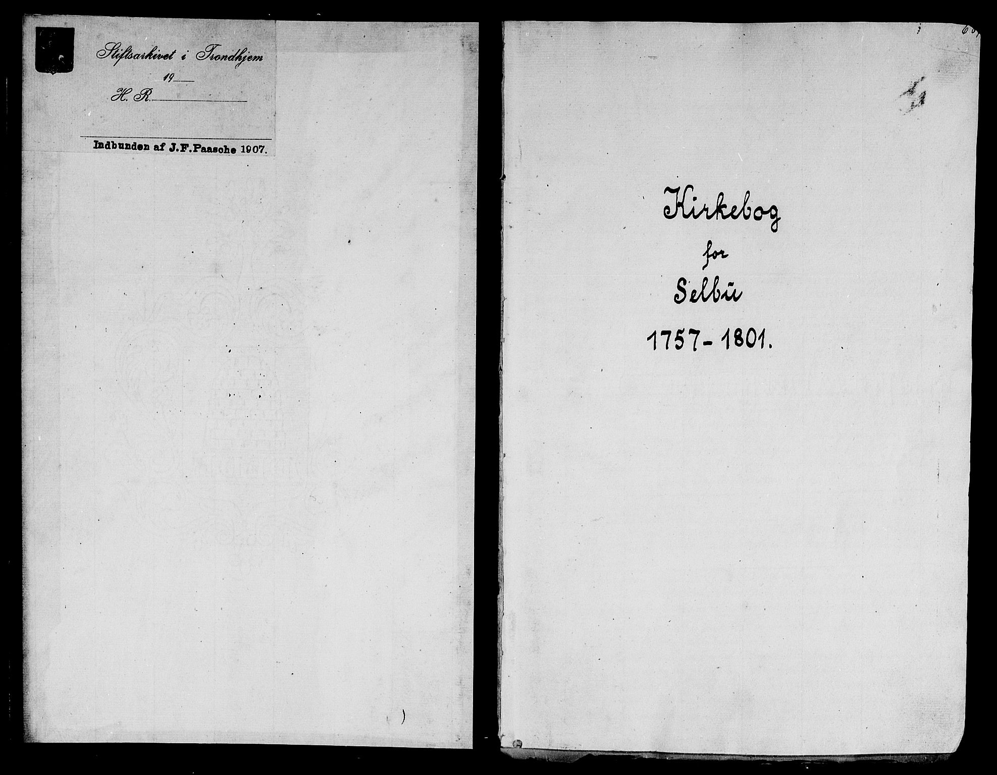 Ministerialprotokoller, klokkerbøker og fødselsregistre - Sør-Trøndelag, SAT/A-1456/695/L1138: Parish register (official) no. 695A02 /1, 1757-1801