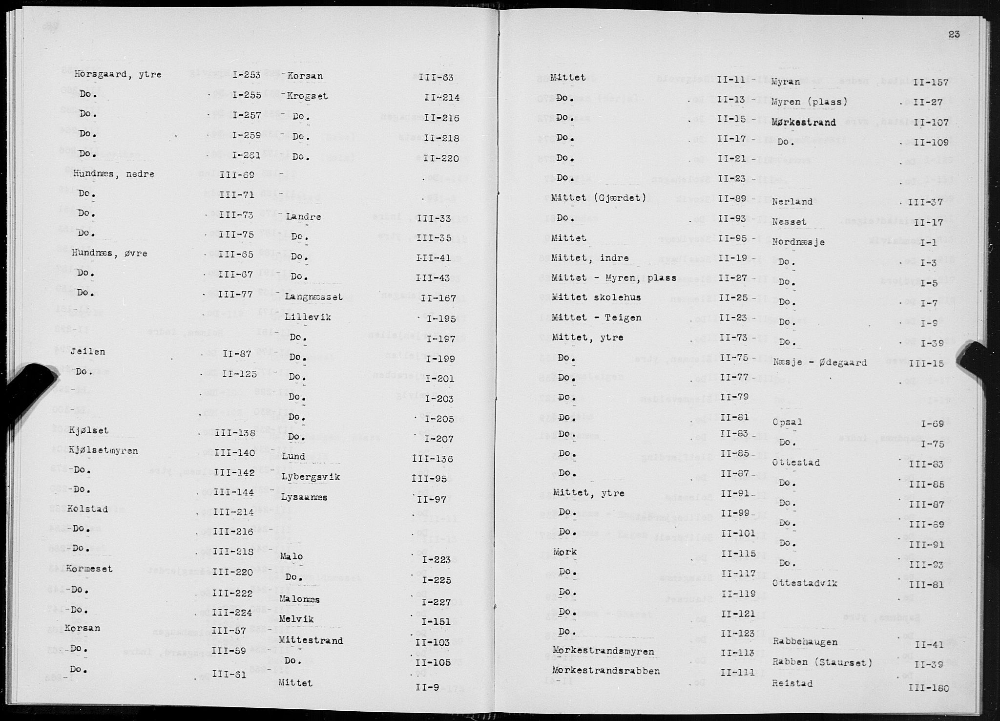 SAT, 1875 census for 1541P Veøy, 1875, p. 23