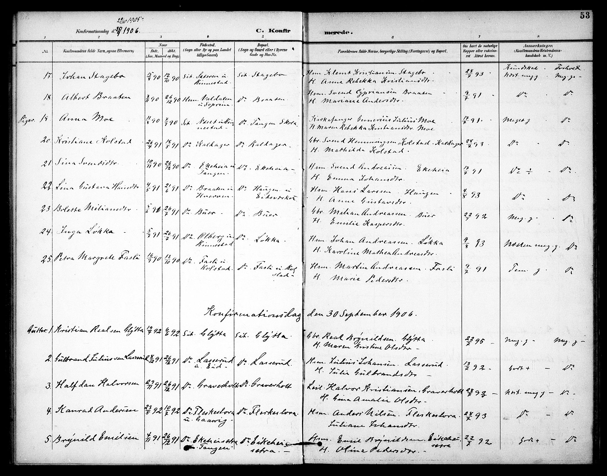 Høland prestekontor Kirkebøker, SAO/A-10346a/F/Fc/L0003: Parish register (official) no. III 3, 1897-1911, p. 53