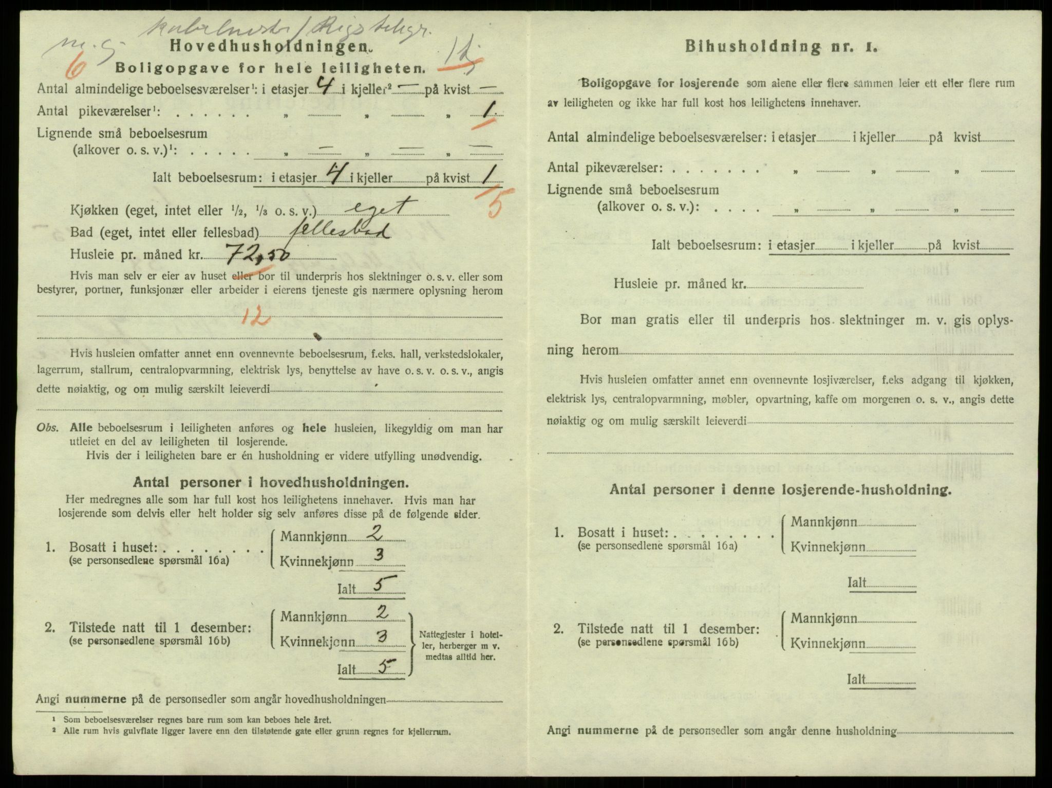 SAB, 1920 census for Bergen, 1920, p. 18971