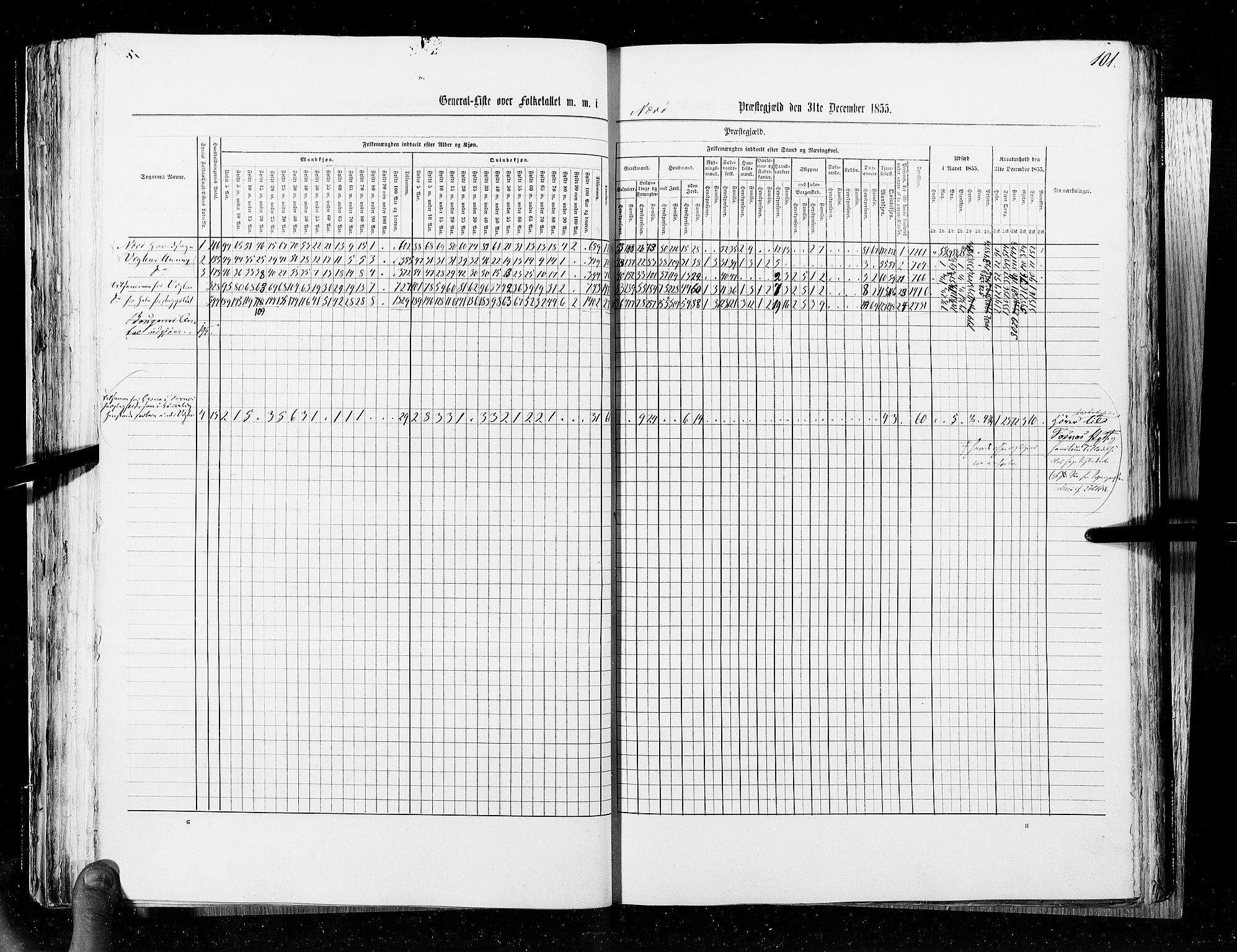 RA, Census 1855, vol. 6A: Nordre Trondhjem amt og Nordland amt, 1855, p. 101