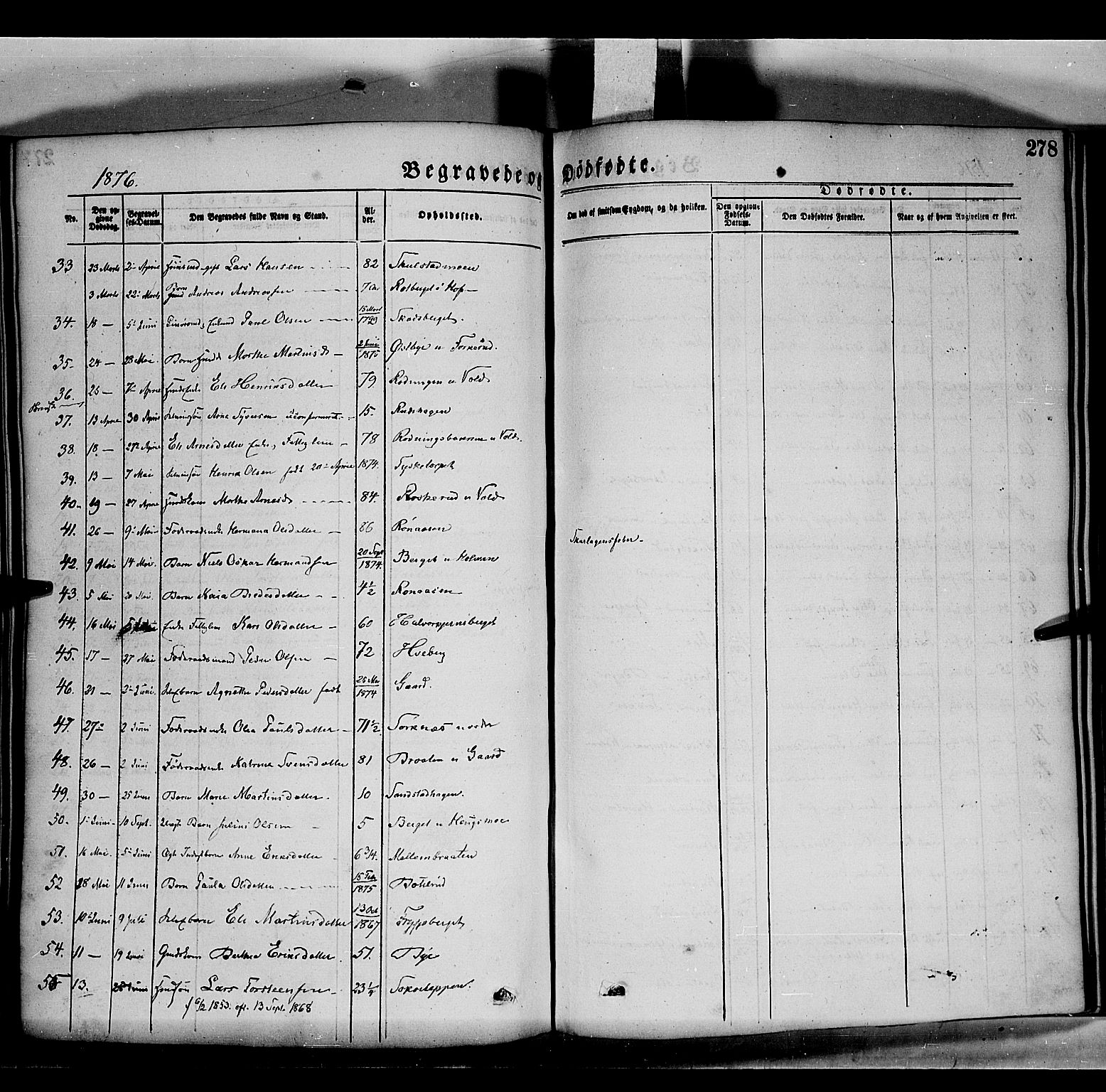 Grue prestekontor, AV/SAH-PREST-036/H/Ha/Haa/L0011: Parish register (official) no. 11, 1873-1880, p. 278