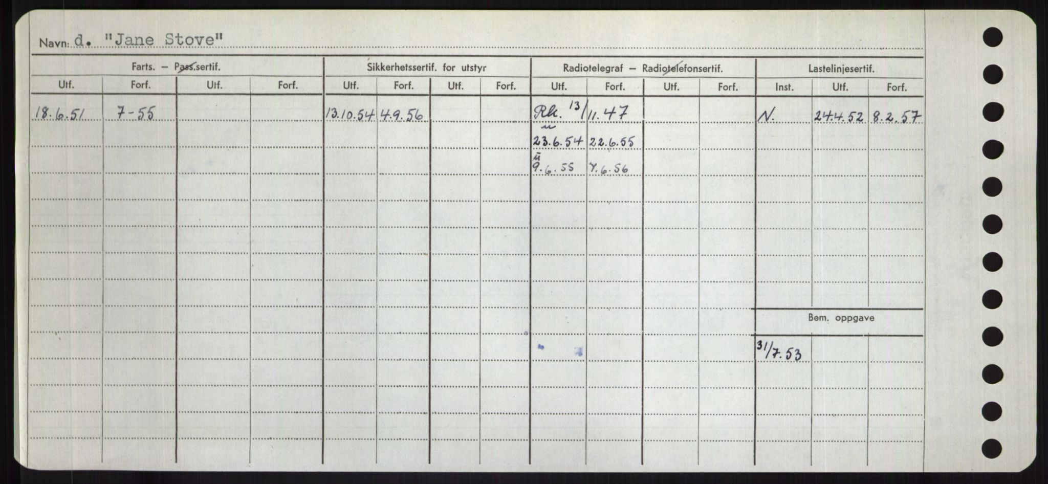 Sjøfartsdirektoratet med forløpere, Skipsmålingen, AV/RA-S-1627/H/Hd/L0019: Fartøy, J, p. 142