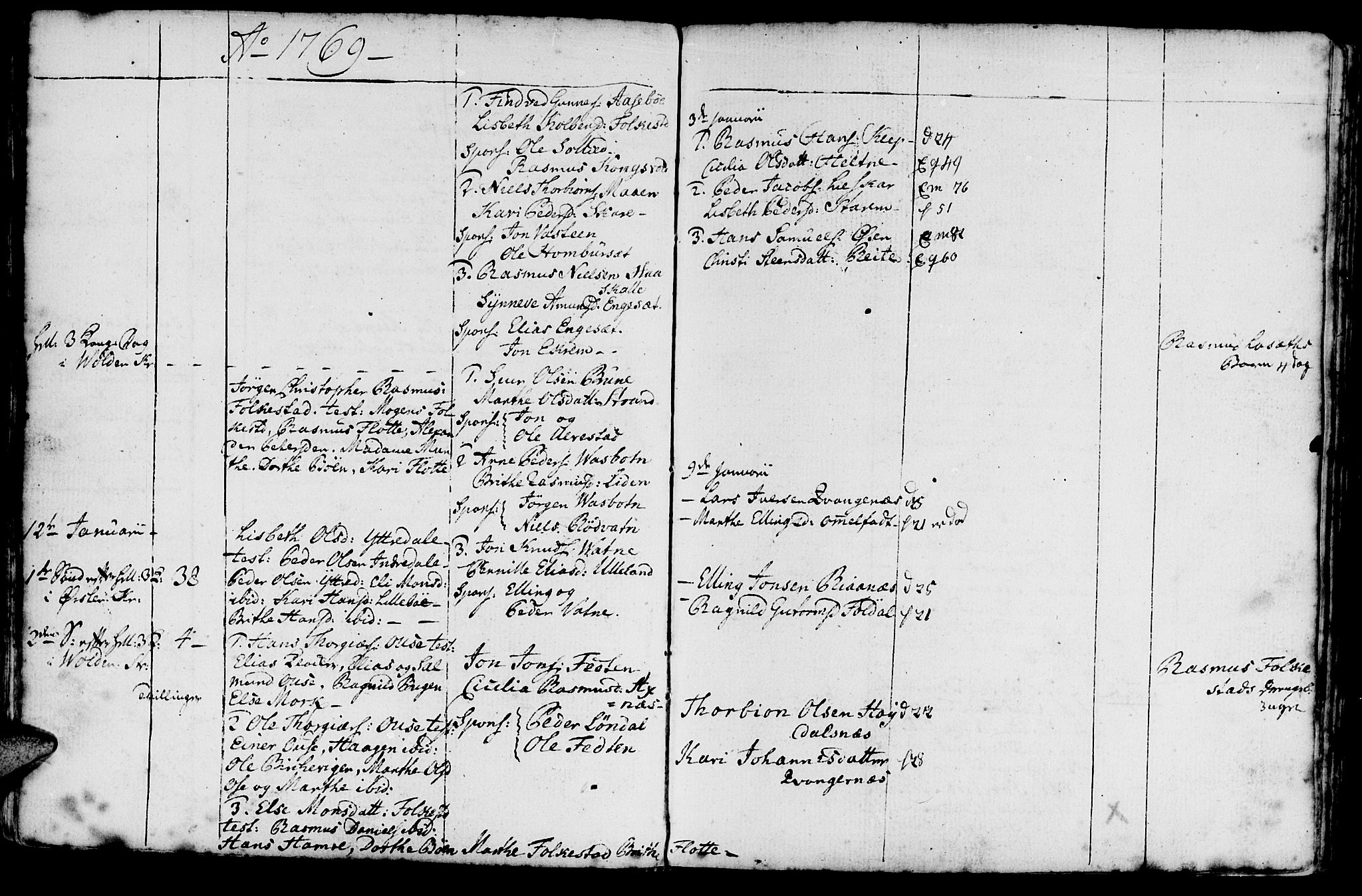 Ministerialprotokoller, klokkerbøker og fødselsregistre - Møre og Romsdal, AV/SAT-A-1454/511/L0136: Parish register (official) no. 511A03, 1760-1786