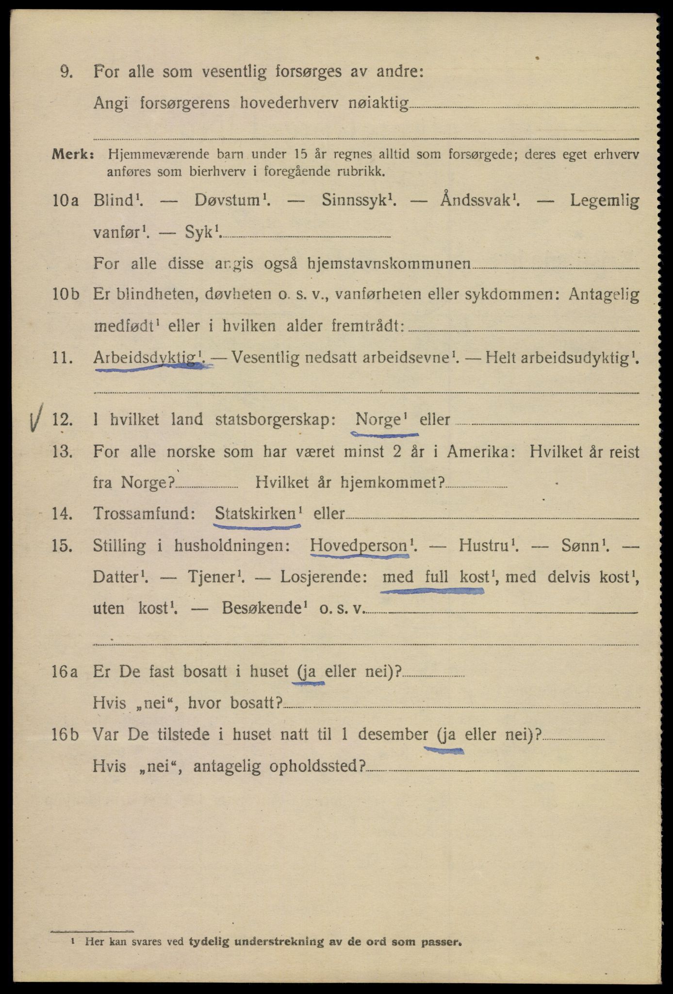 SAO, 1920 census for Kristiania, 1920, p. 320512