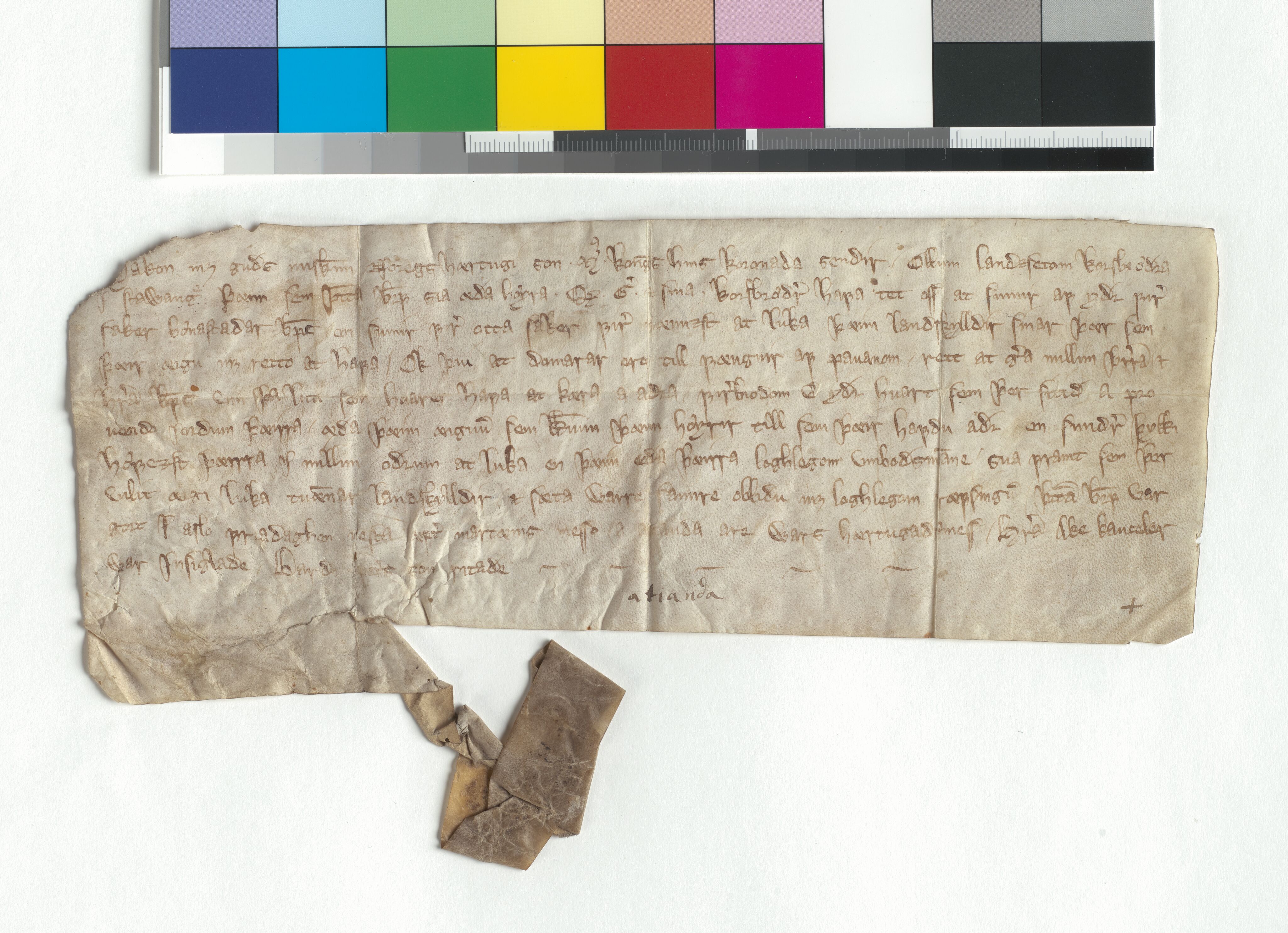 Riksarkivets diplomsamling, AV/RA-EA-5965/F05/L0078: NRA AM fasc. 27 nr. 1a-7, 1292-1299, p. 25