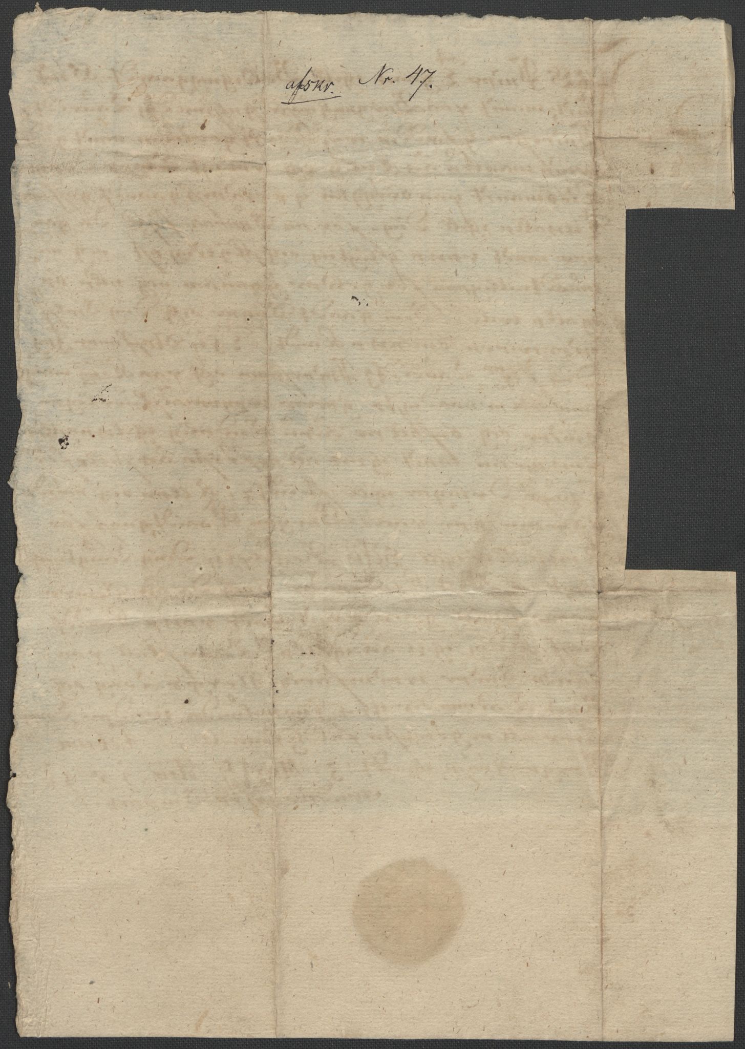 Riksarkivets diplomsamling, RA/EA-5965/F02/L0093: Dokumenter, 1591, p. 46