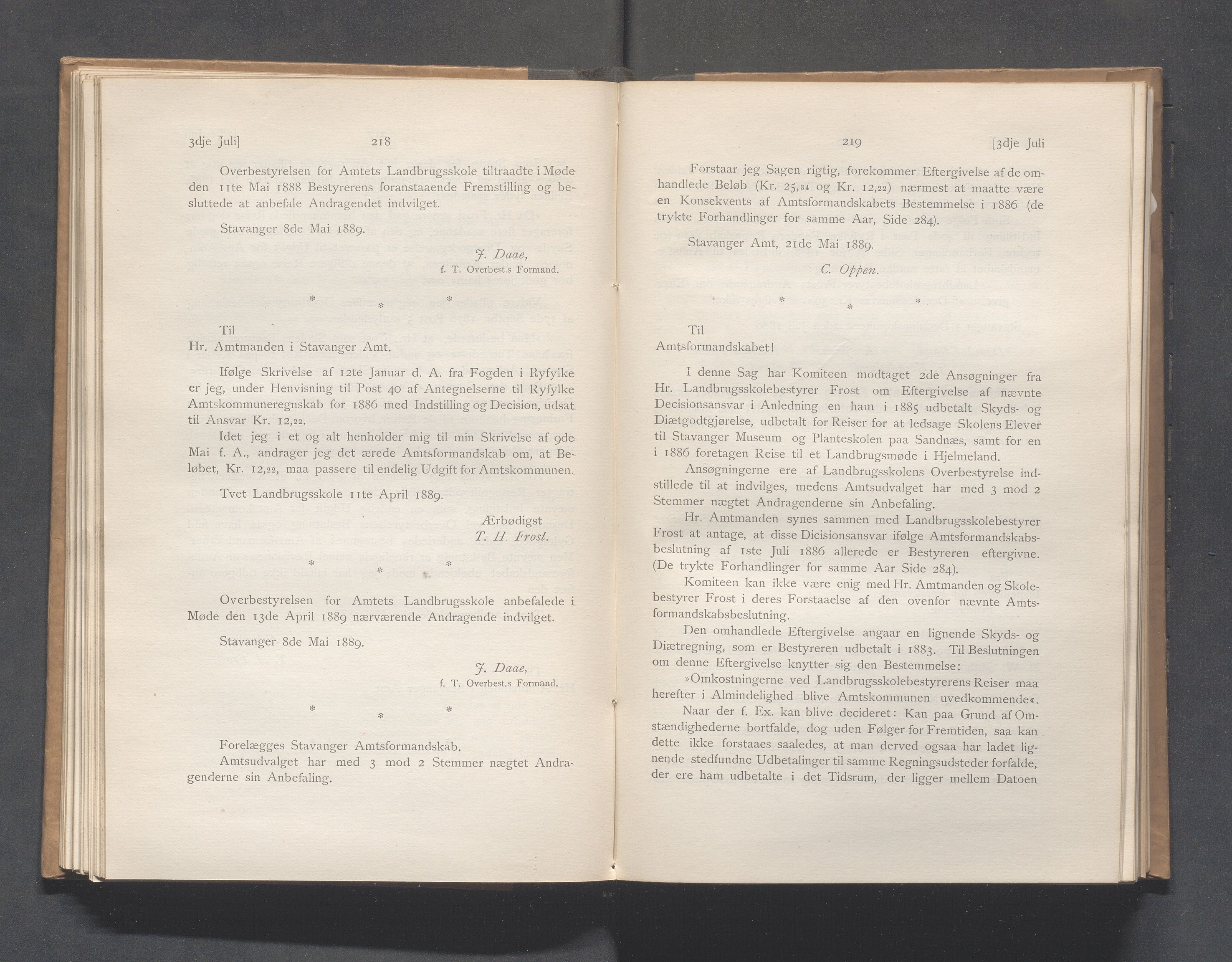 Rogaland fylkeskommune - Fylkesrådmannen , IKAR/A-900/A, 1889, p. 115