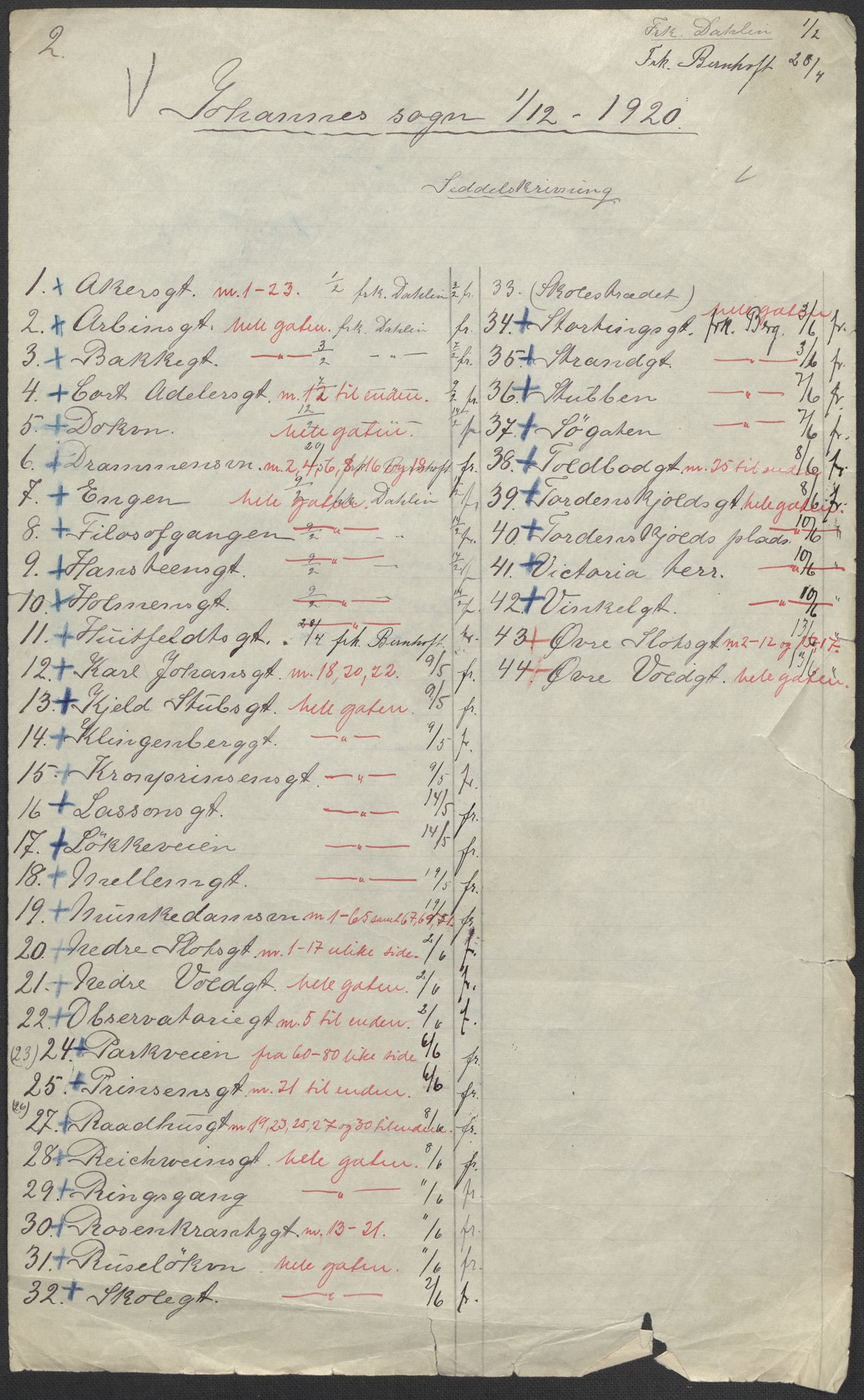 SAO, 1920 census for Kristiania, 1920, p. 51