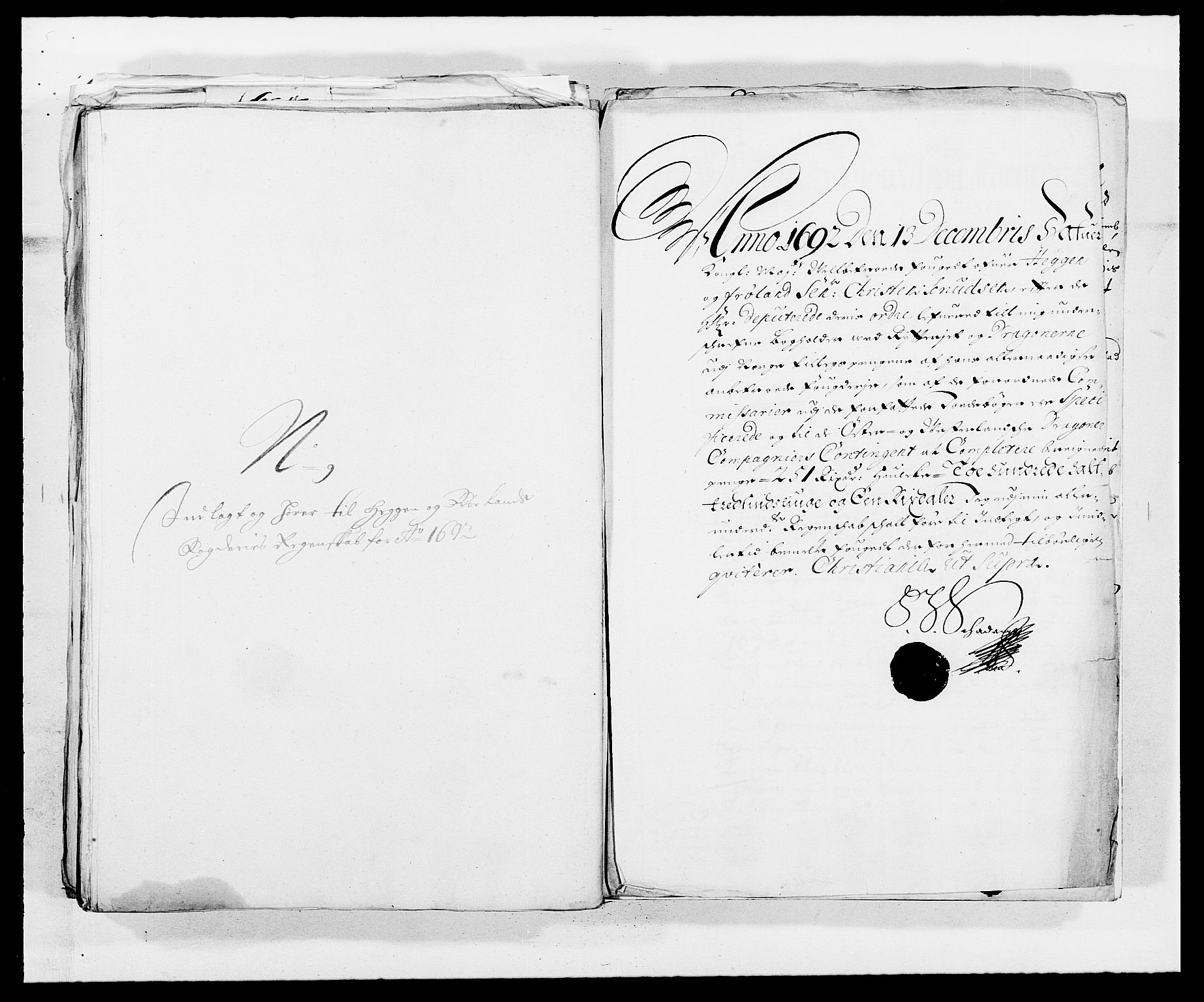 Rentekammeret inntil 1814, Reviderte regnskaper, Fogderegnskap, RA/EA-4092/R06/L0283: Fogderegnskap Heggen og Frøland, 1691-1693, p. 290