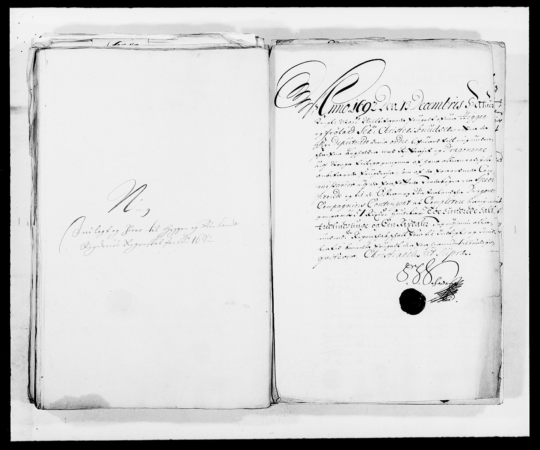 Rentekammeret inntil 1814, Reviderte regnskaper, Fogderegnskap, AV/RA-EA-4092/R06/L0283: Fogderegnskap Heggen og Frøland, 1691-1693, p. 290