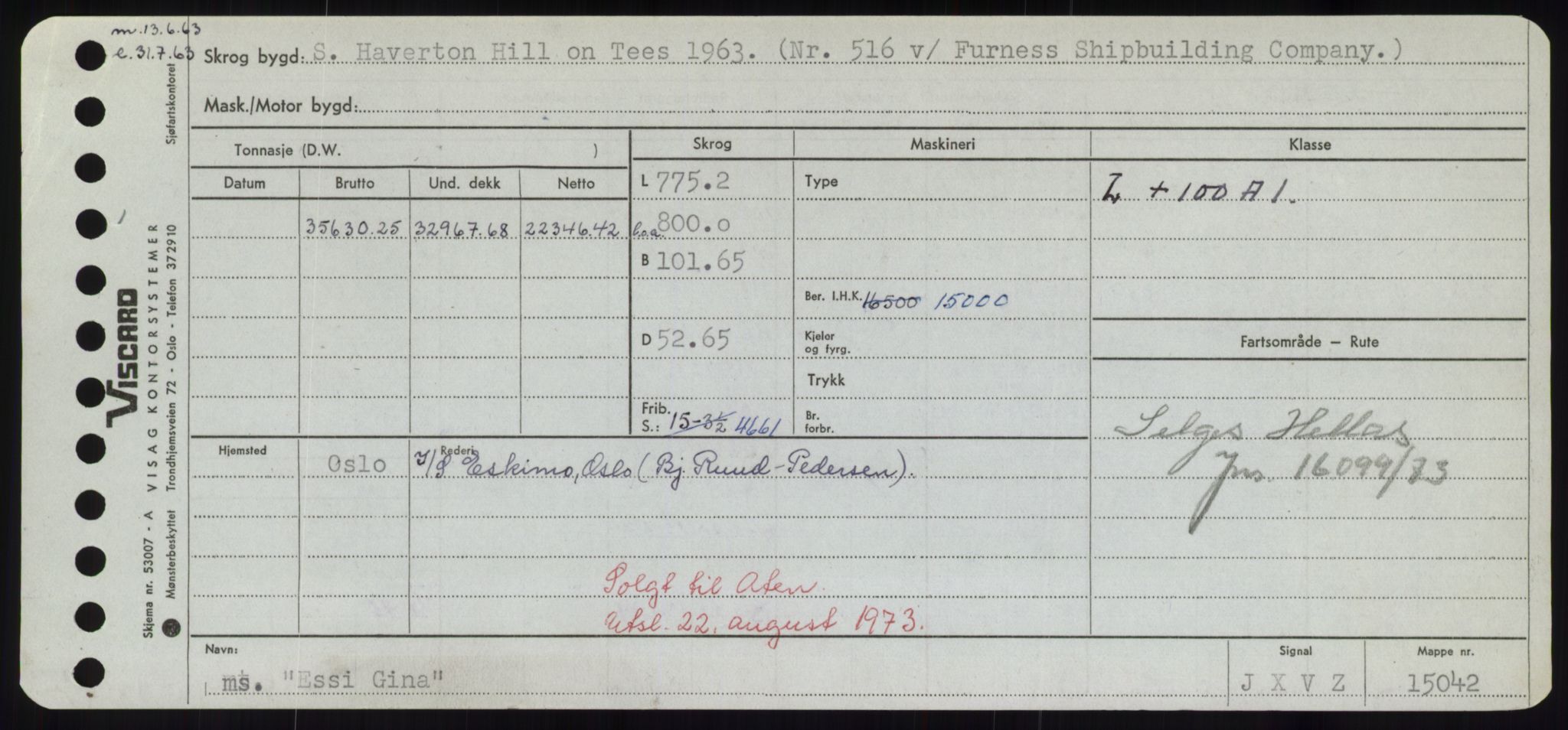 Sjøfartsdirektoratet med forløpere, Skipsmålingen, AV/RA-S-1627/H/Hd/L0009: Fartøy, E, p. 571