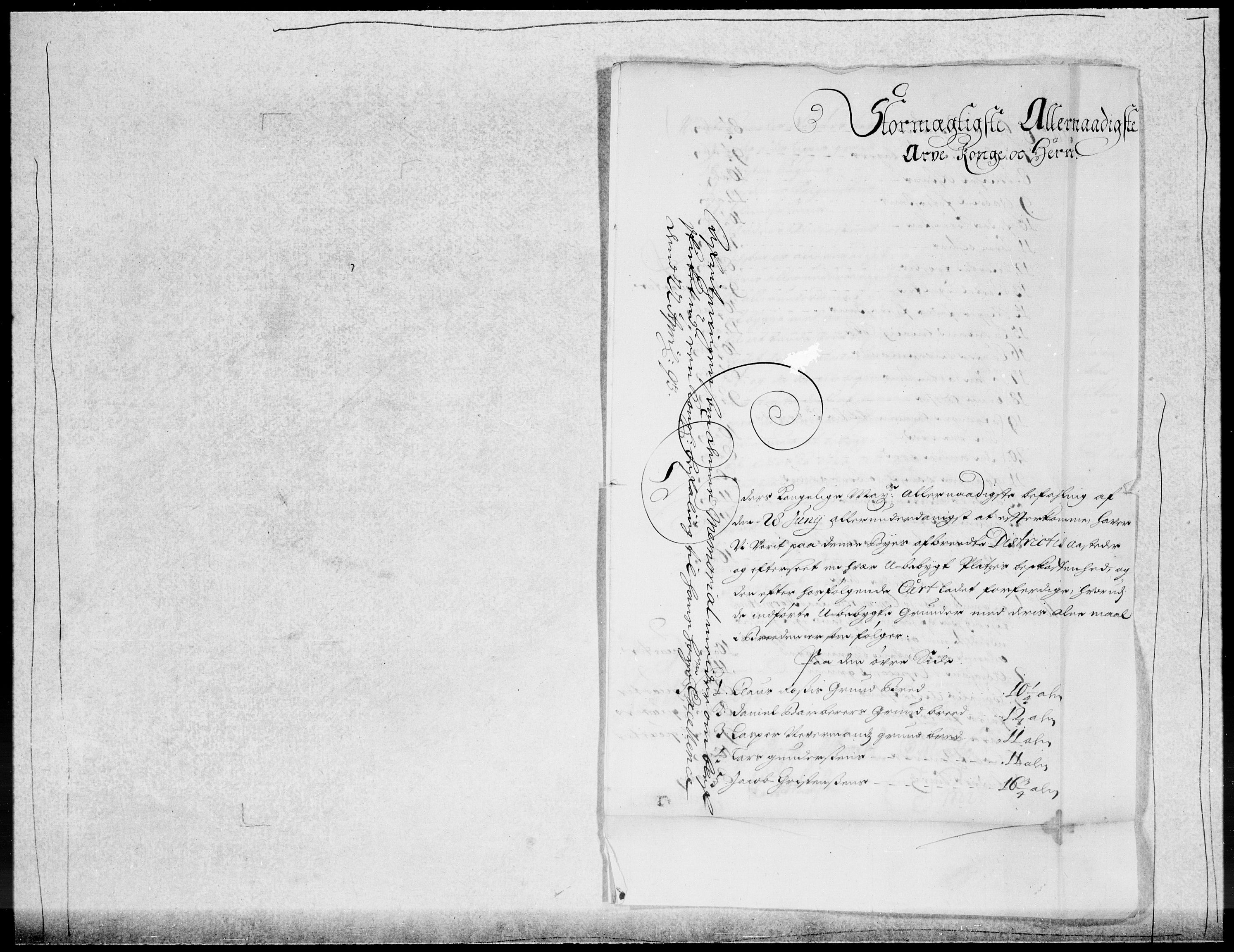 Danske Kanselli 1572-1799, AV/RA-EA-3023/F/Fc/Fcc/Fcca/L0045: Norske innlegg 1572-1799, 1691-1693, p. 380