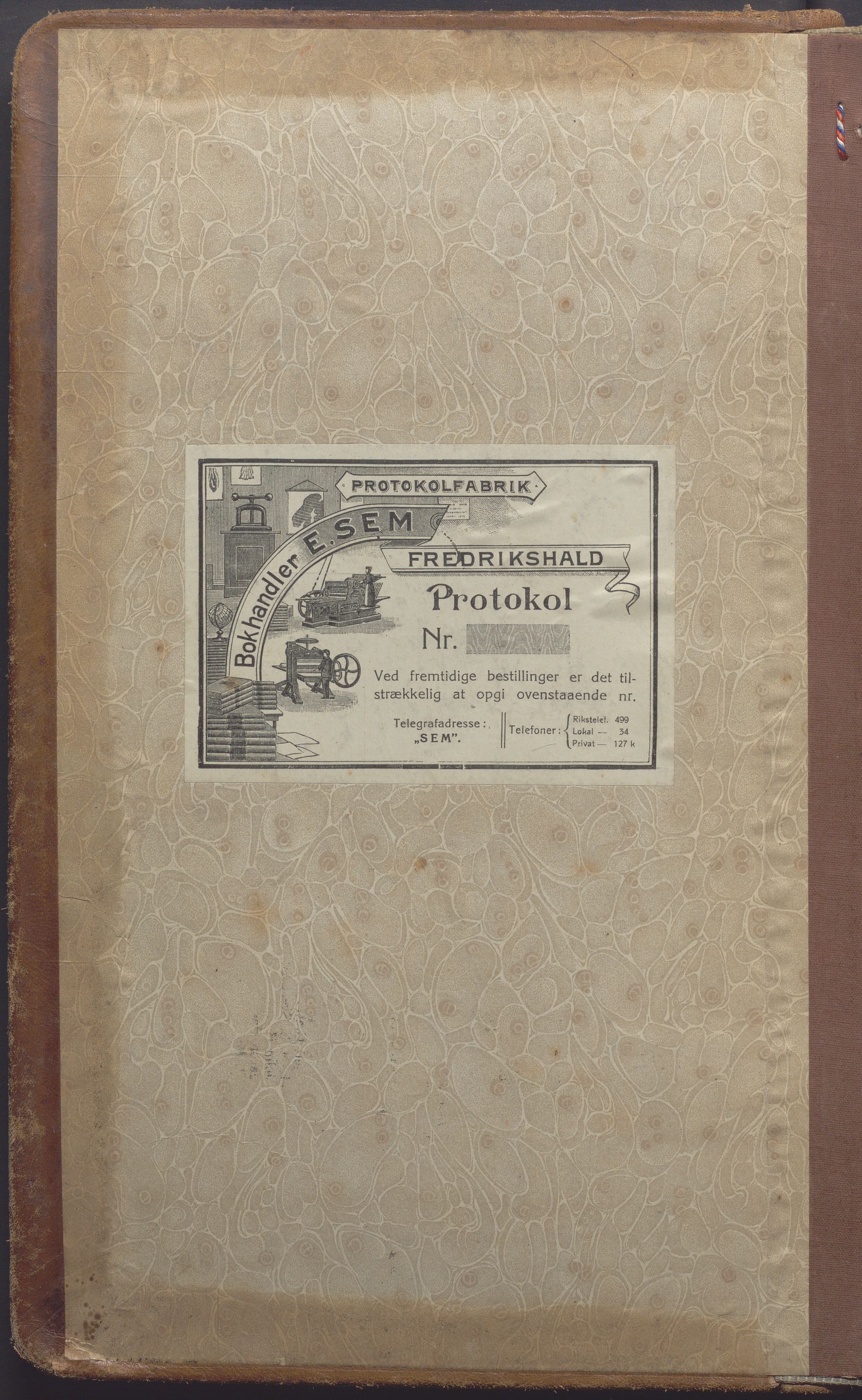 Kopervik Kommune - Formannskapet og Bystyret, IKAR/K-102468/A/Aa/L0004: Møtebok, 1912-1919