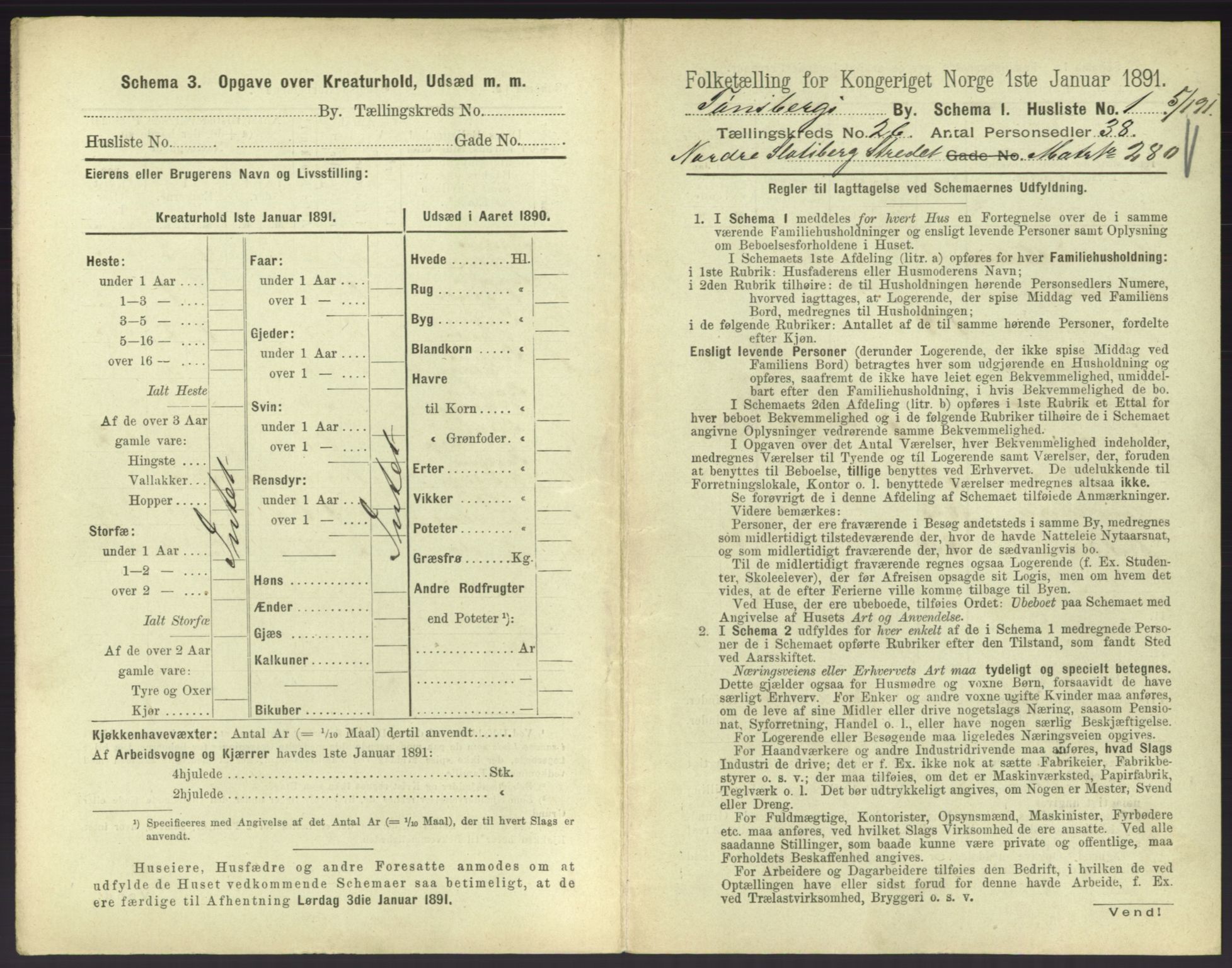 RA, 1891 census for 0705 Tønsberg, 1891, p. 818