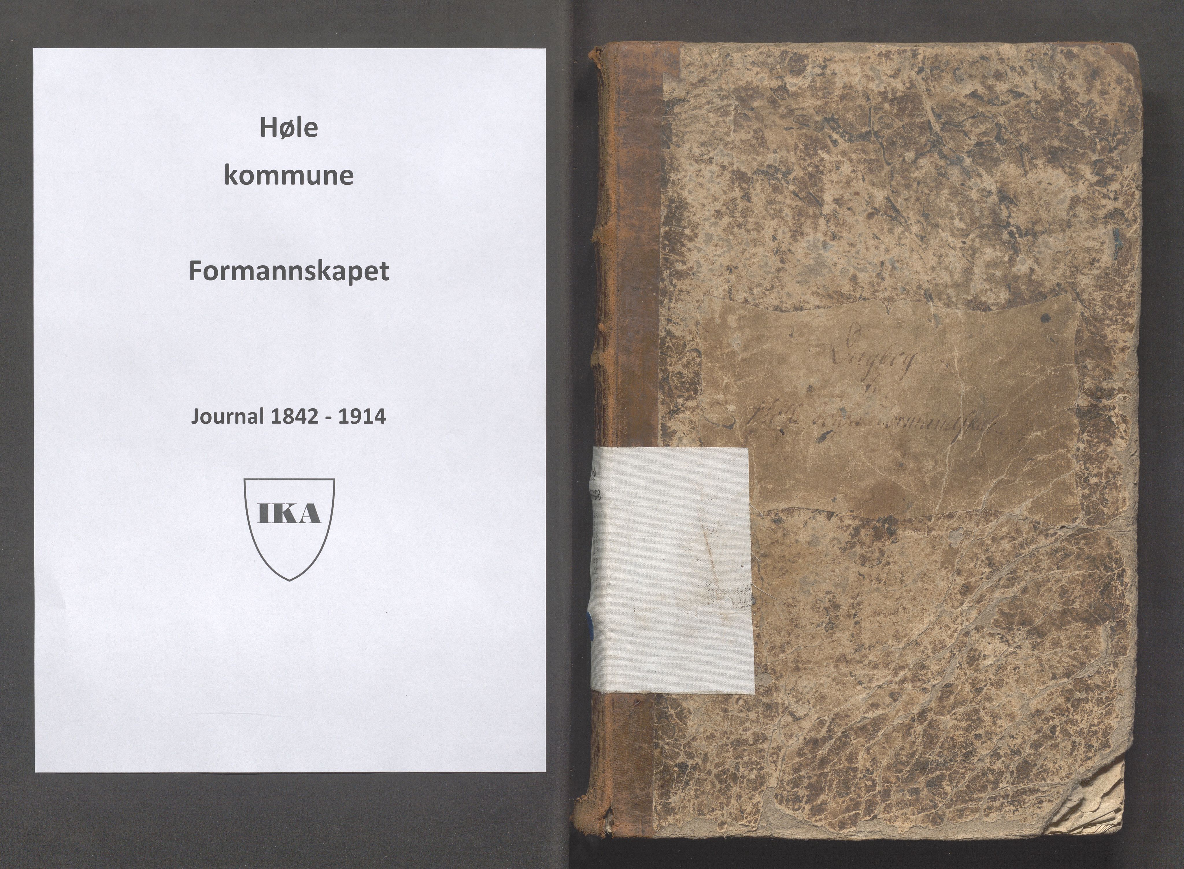 Høle kommune - Formannskapet, IKAR/K-100021/C/Ca/L0001: Journal, 1842-1914
