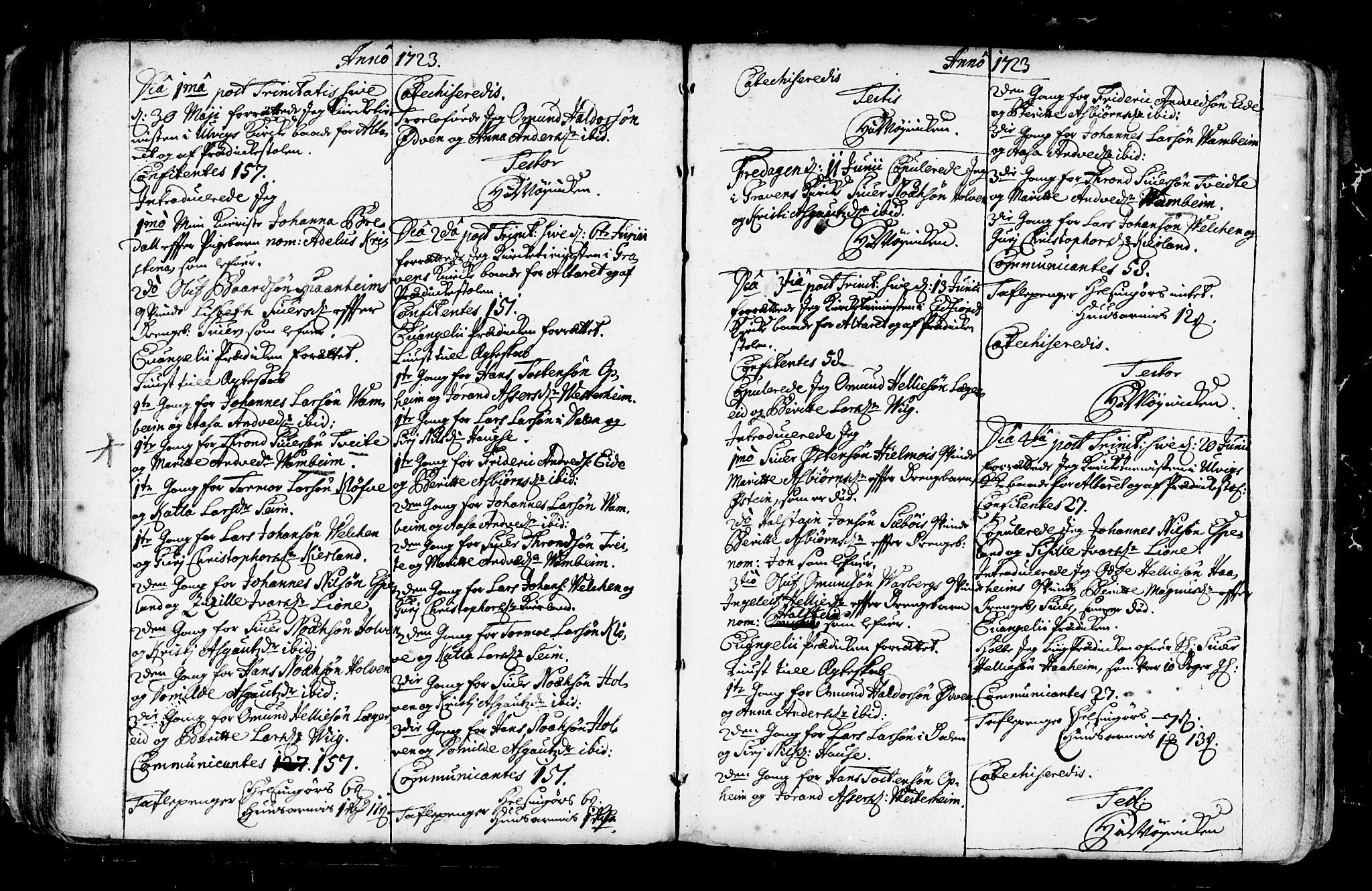 Ulvik sokneprestembete, SAB/A-78801/H/Haa: Parish register (official) no. A 4, 1718-1725, p. 92